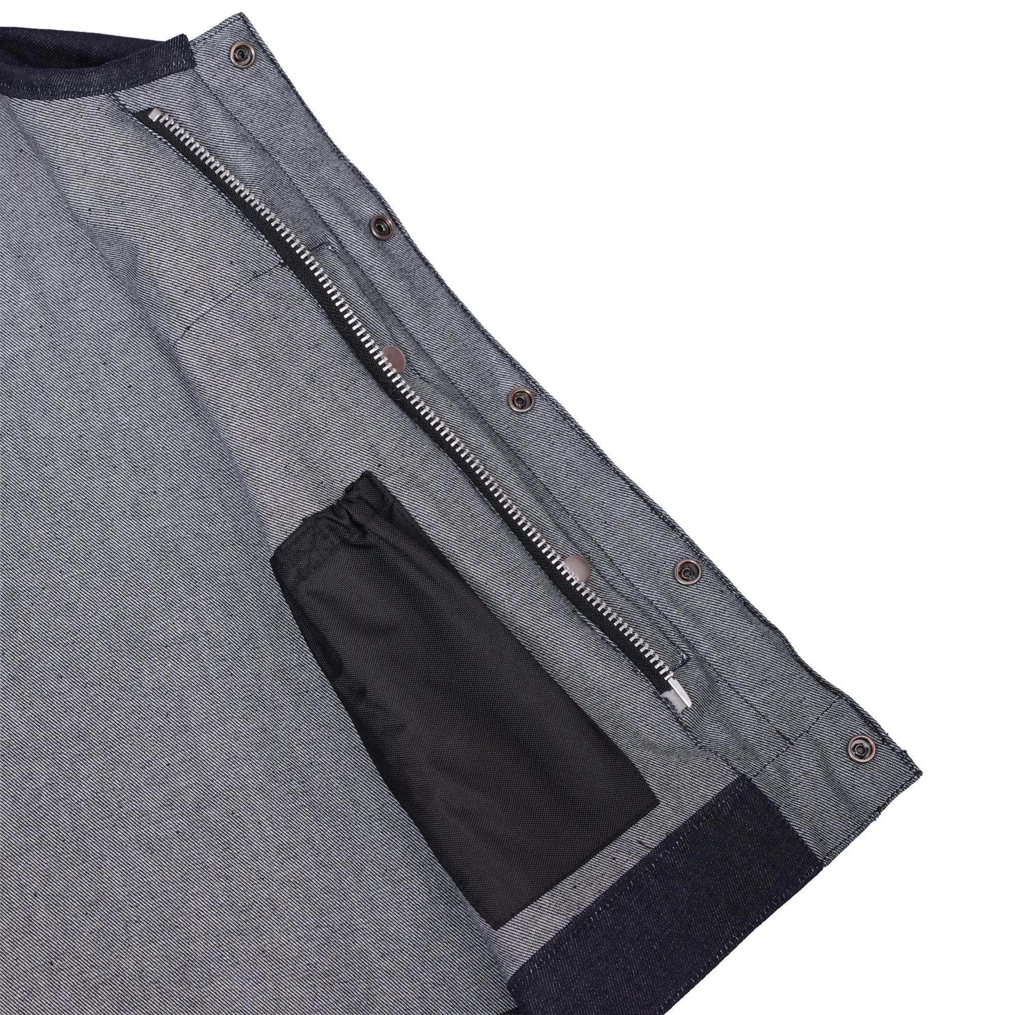Rifleman Men's Denim Motorcycle Vest