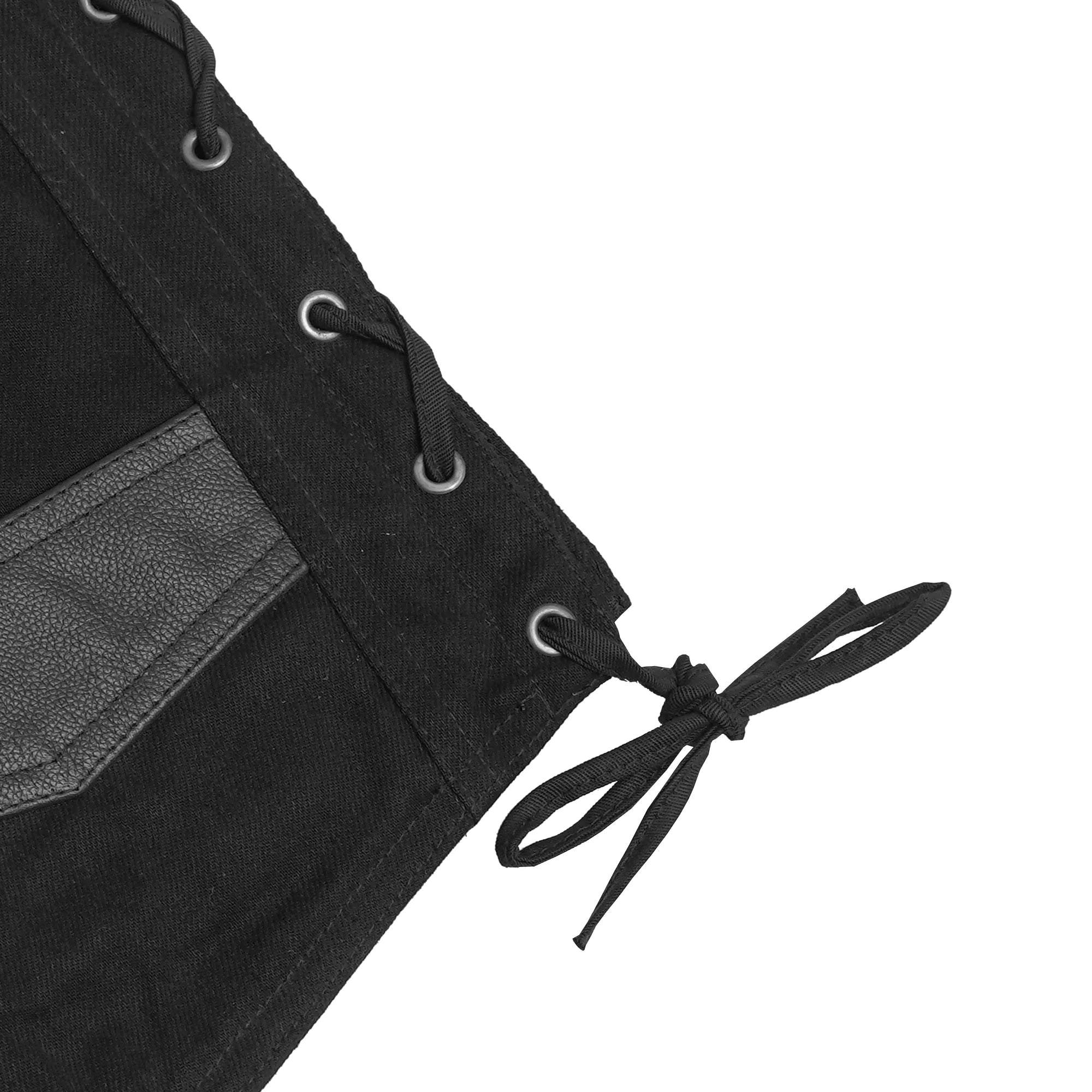 Aimline Men's Denim Motorcycle Vest