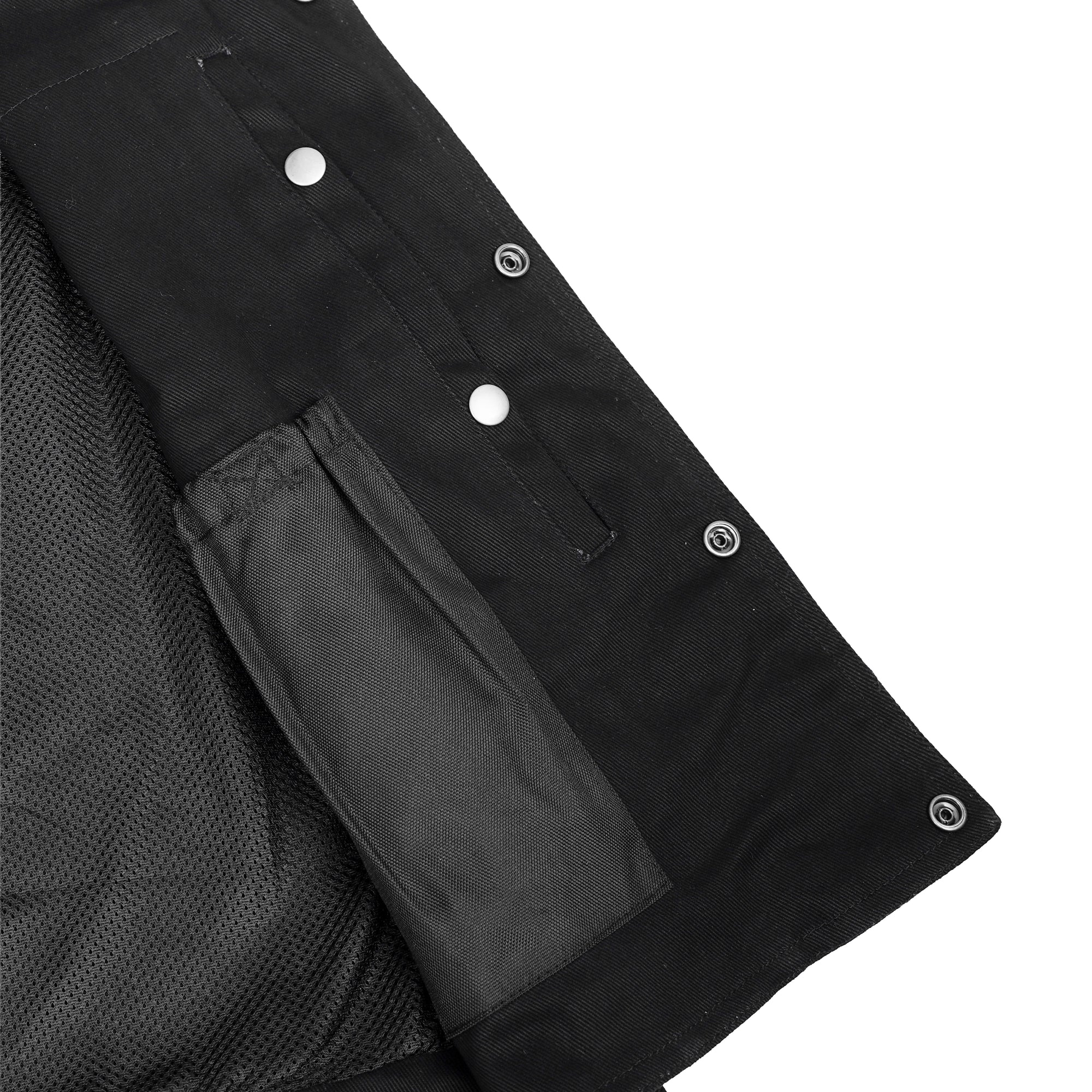 The Dark Knight Men's Denim Motorcycle Vest