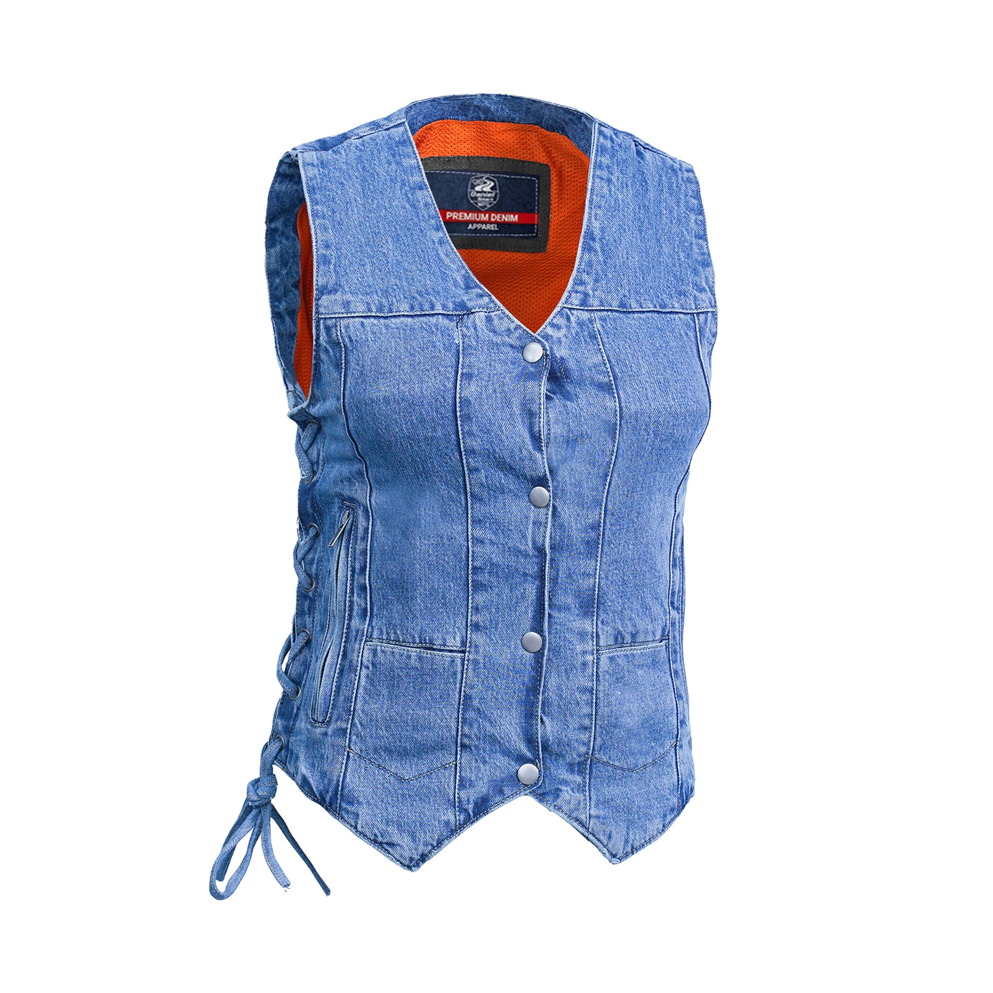Croft Women's Denim Vest Croft Women's Denim Vest
