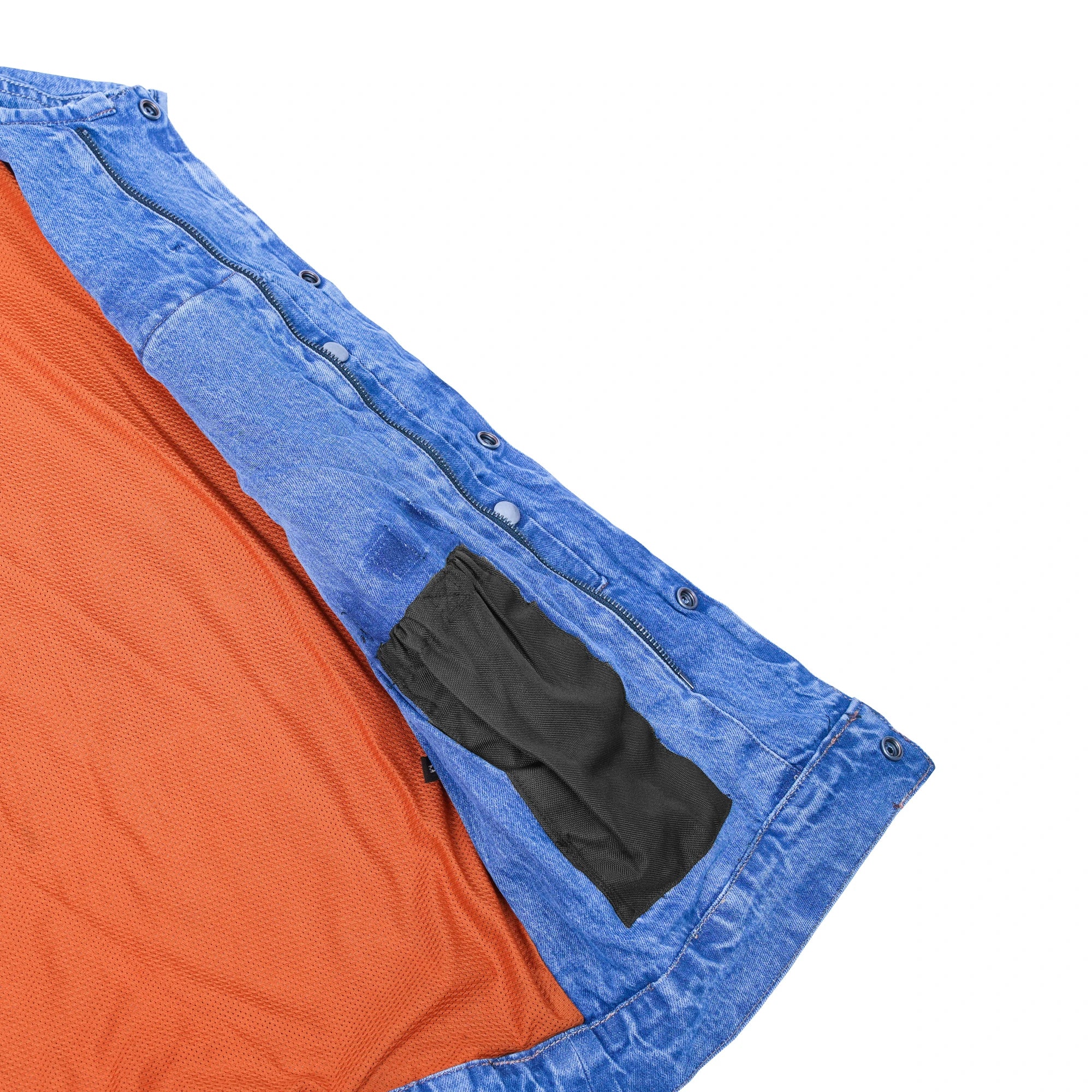 Mad Max Men's Denim Motorcycle Vest