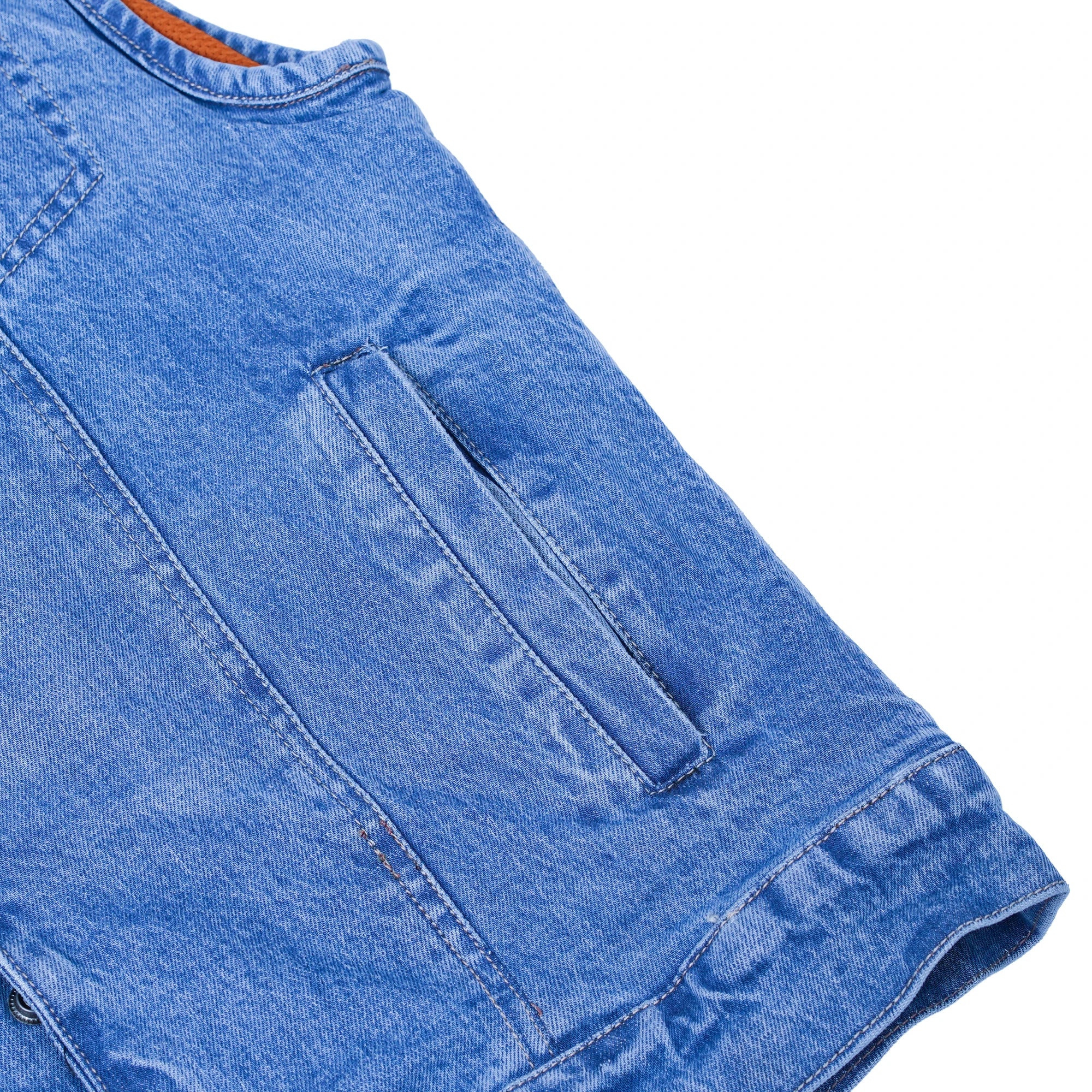 Mad Max Men's Denim Motorcycle Vest