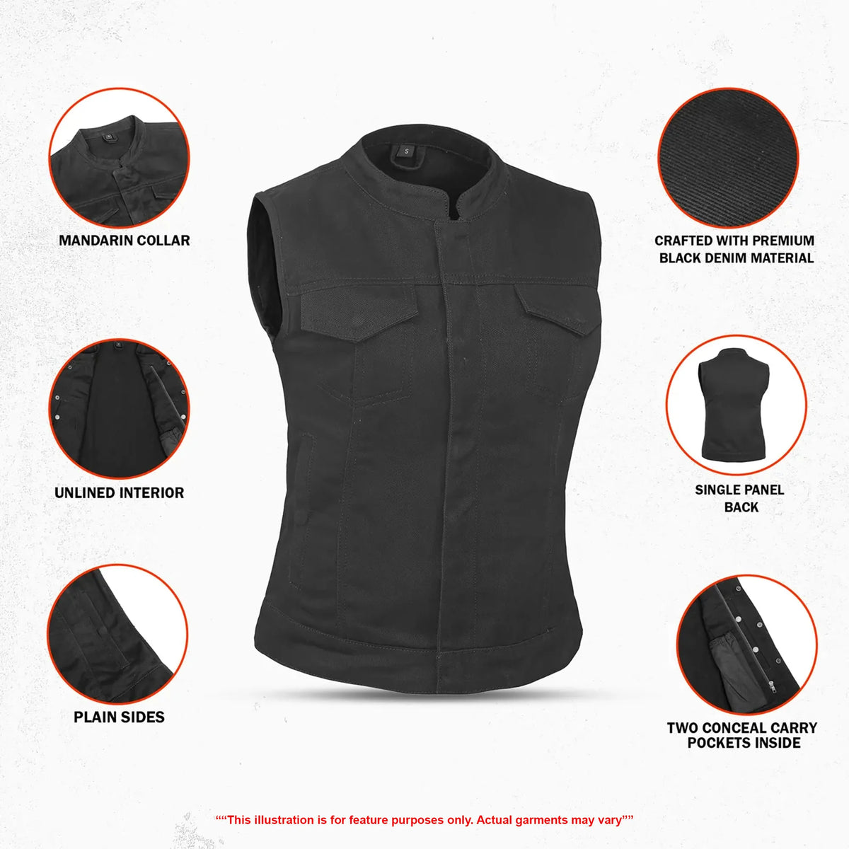 Neena Women's Denim Vest