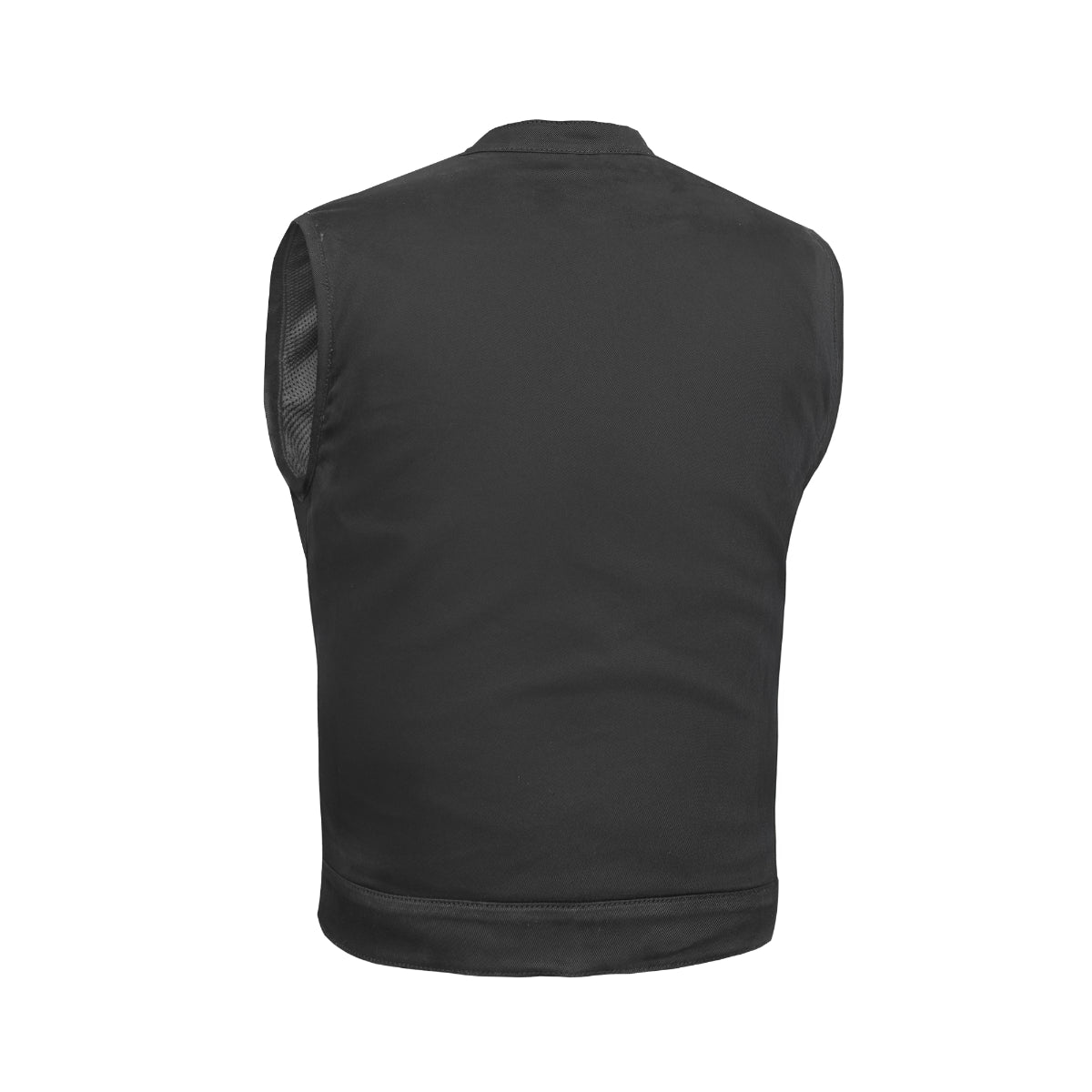 Axel Men's Denim Motorcycle Vest