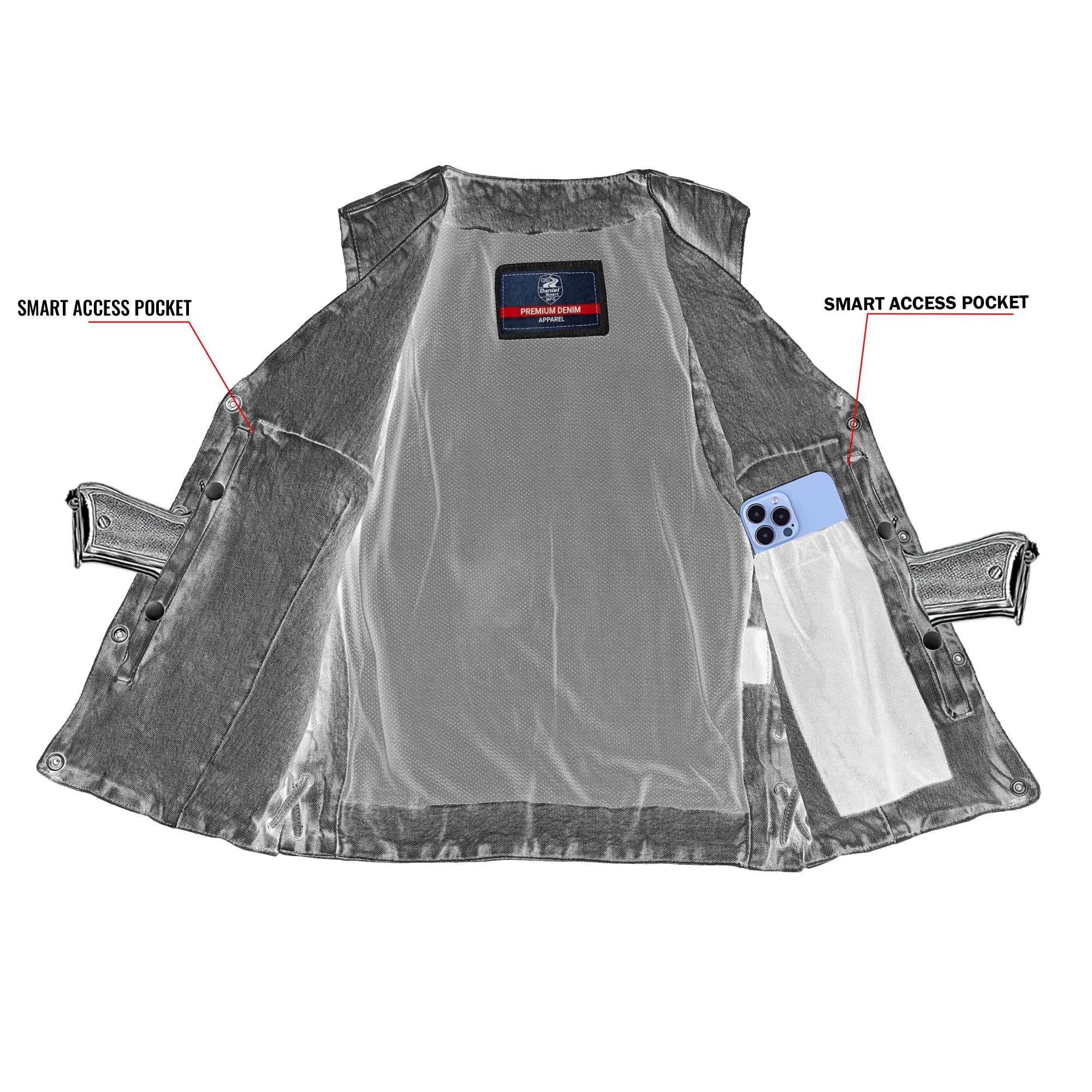 Pageant™ Women's Denim Vest