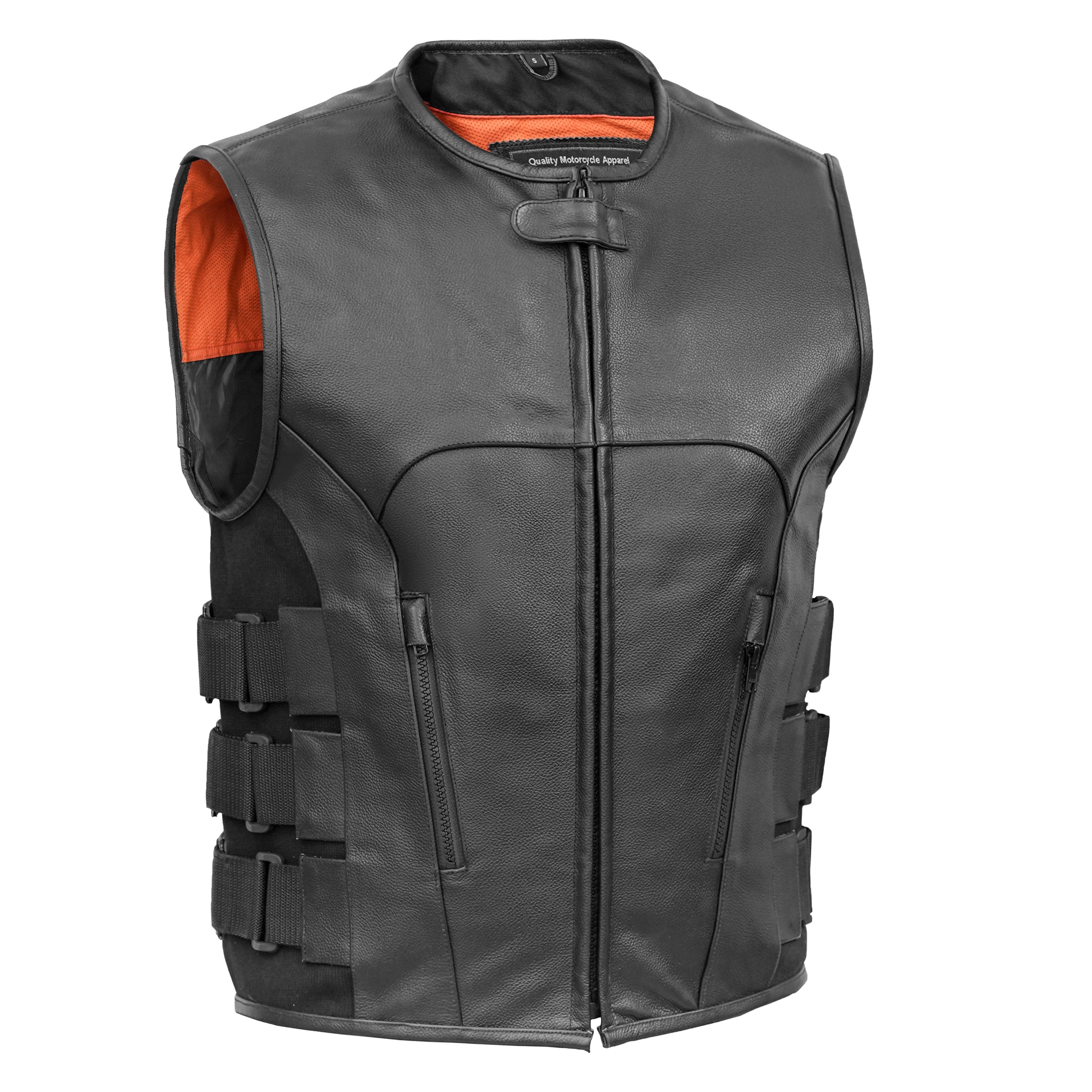 Phantom - Men's Motorcycle Leather Vest