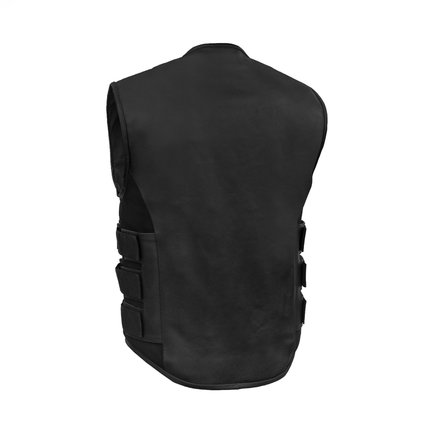 Phantom Men's Motorcycle Leather Vest