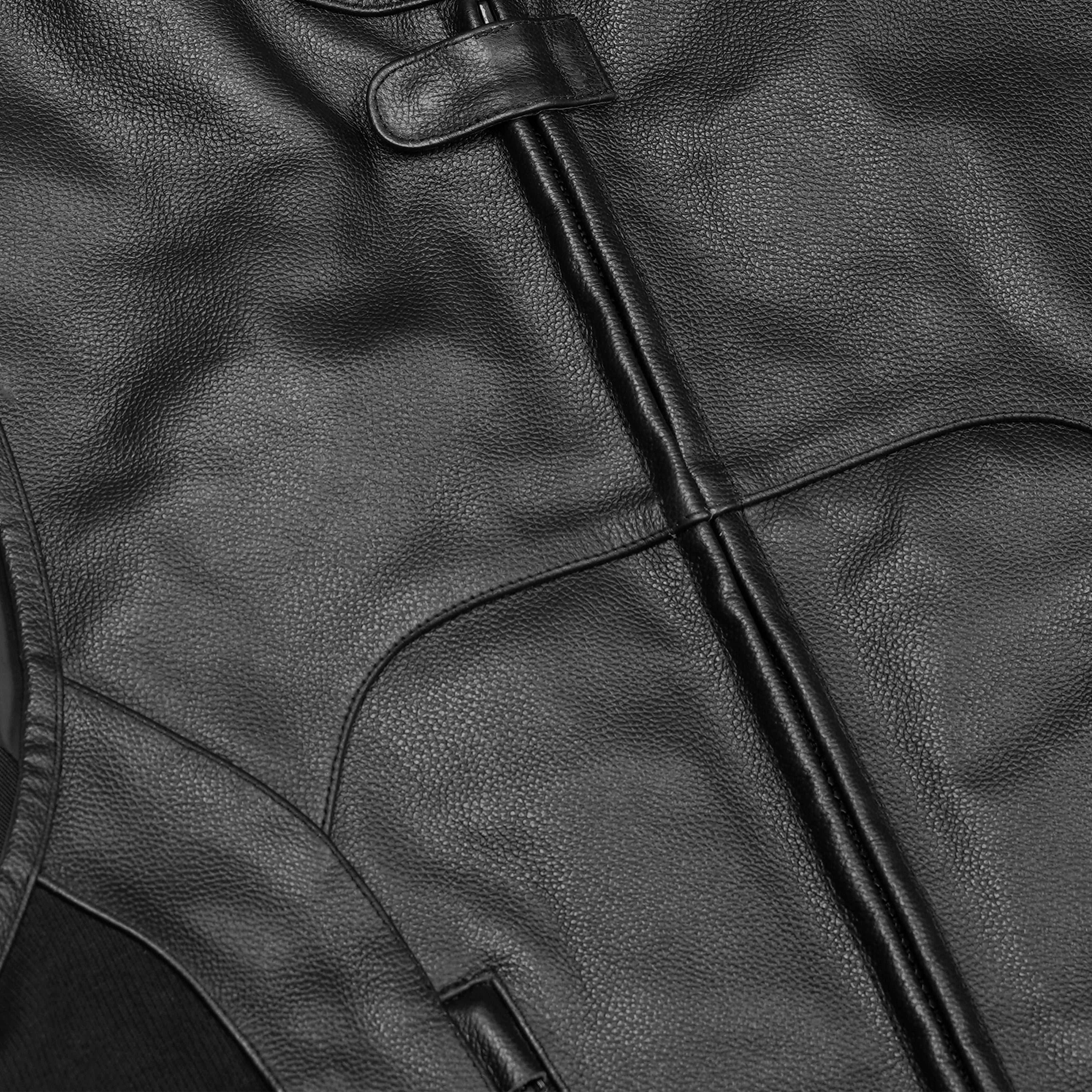 Phantom Men's Motorcycle Leather Vest