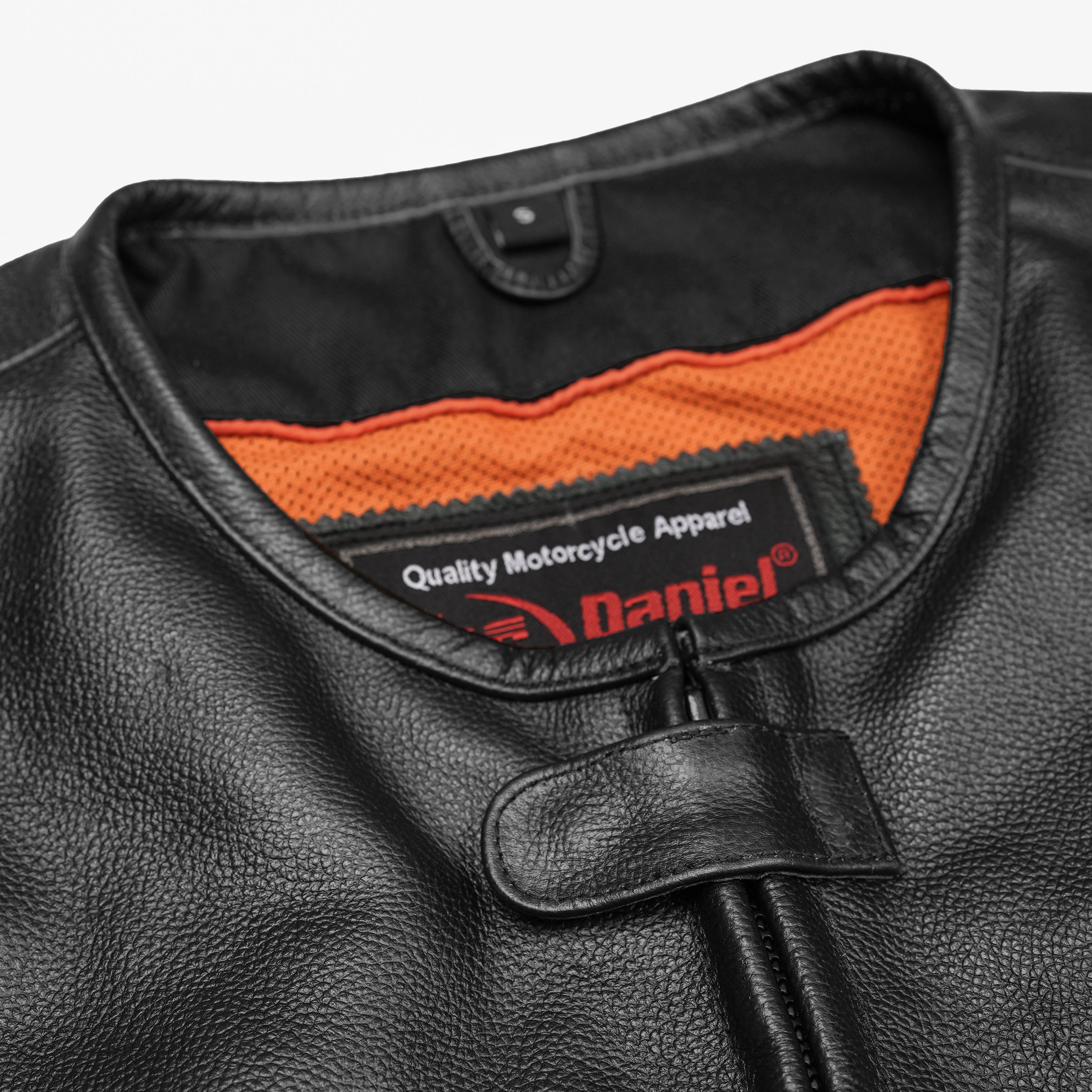 Phantom Men's Motorcycle Leather Vest