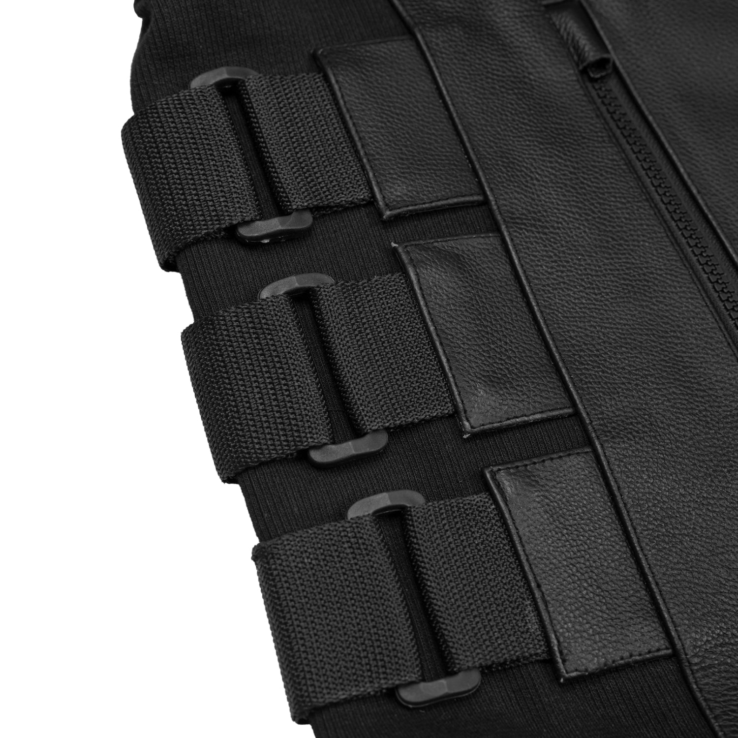 Phantom Men's Motorcycle Leather Vest