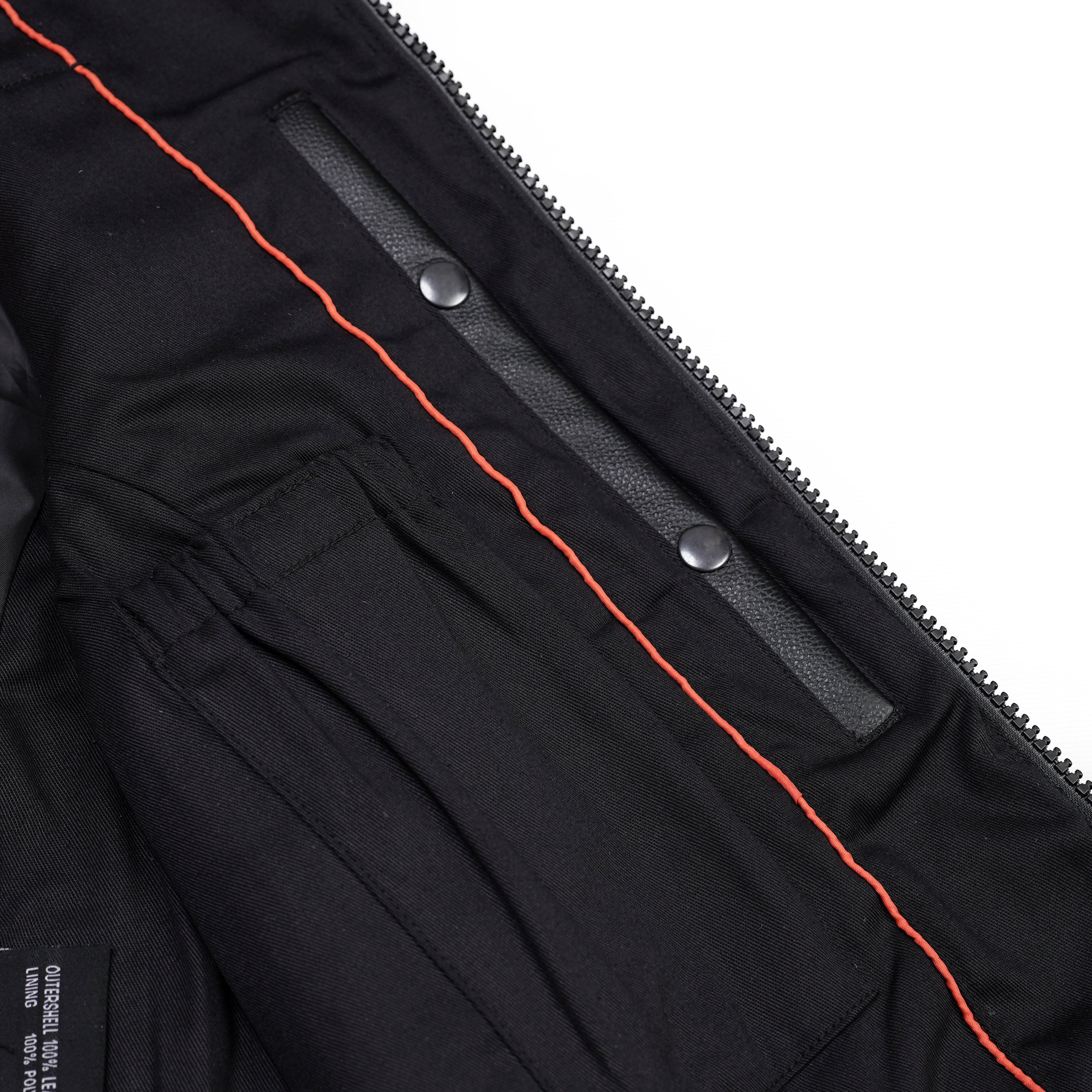 Phantom Men's Motorcycle Leather Vest