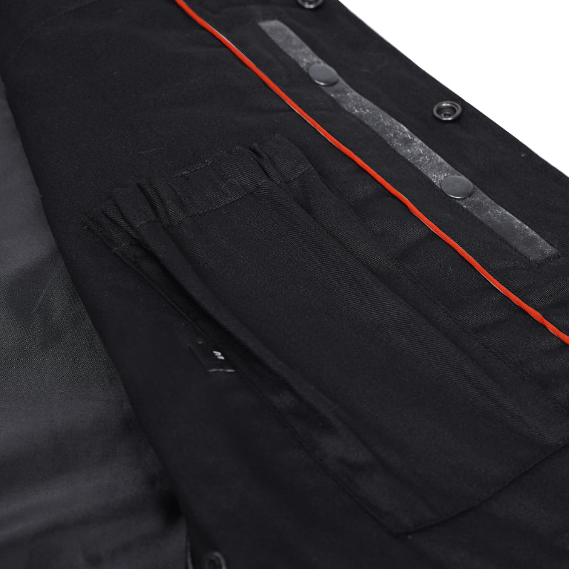 Ashra Men's Motorcycle Leather Vest