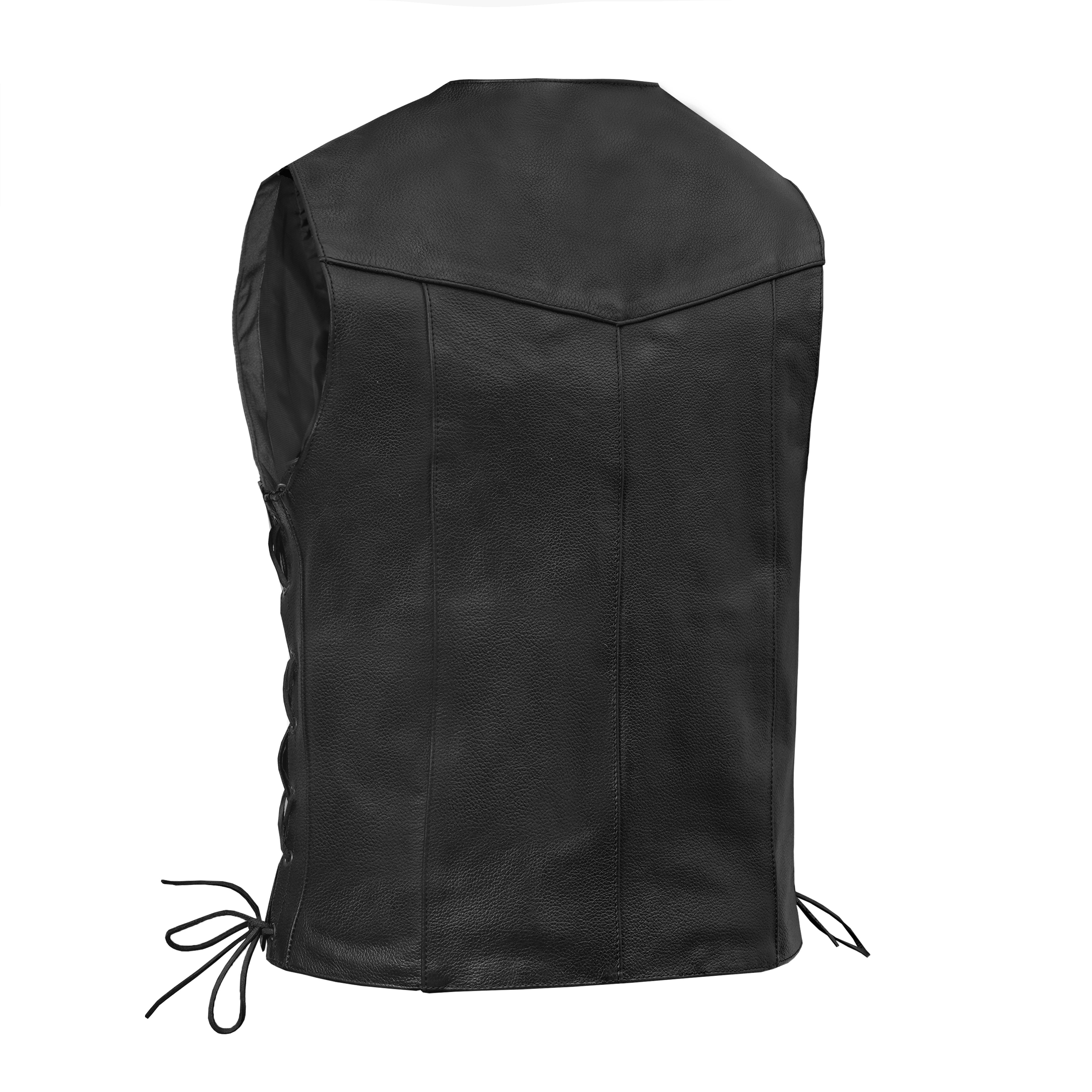 Ryder Leather Motorcycle Vest