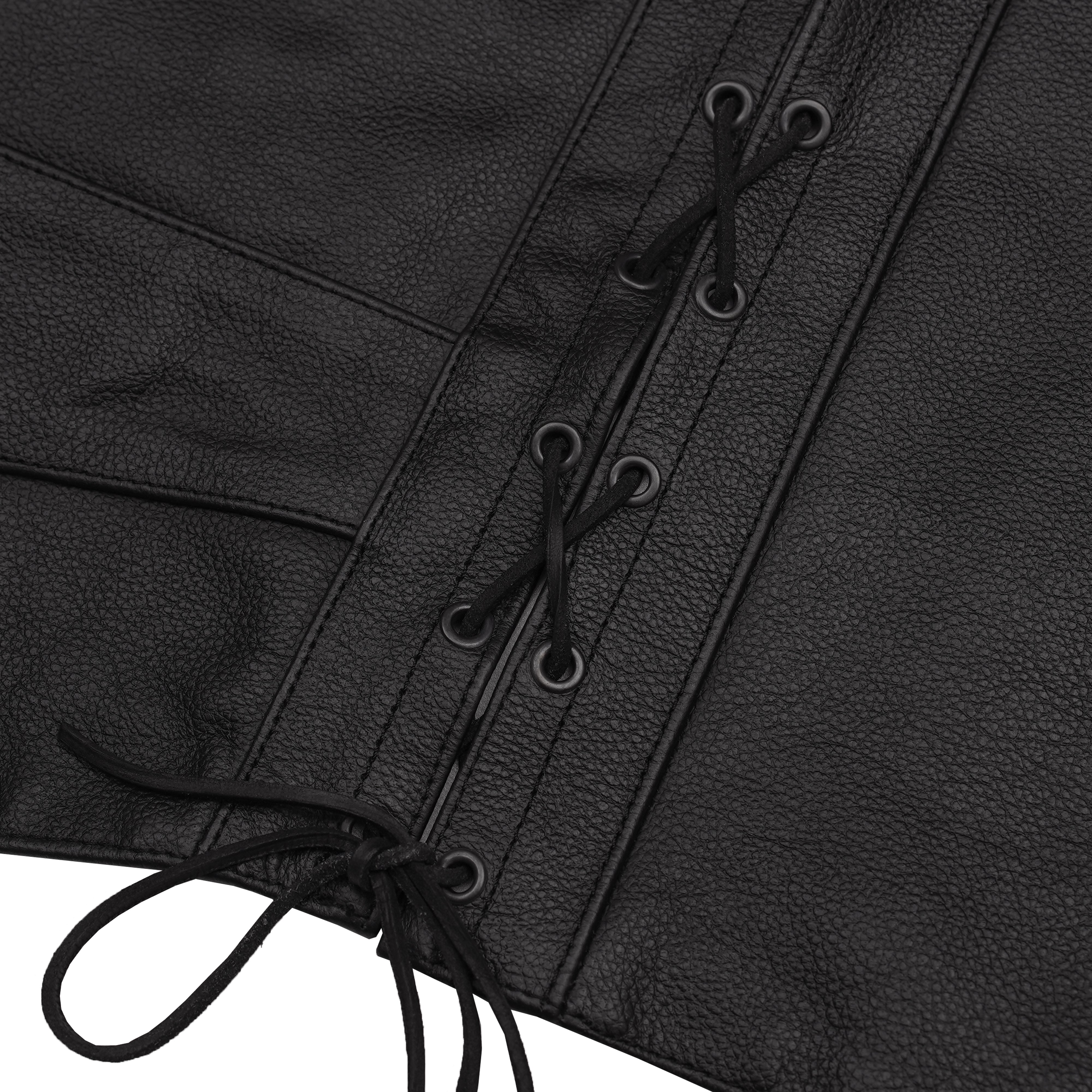 Ryder Leather Motorcycle Vest