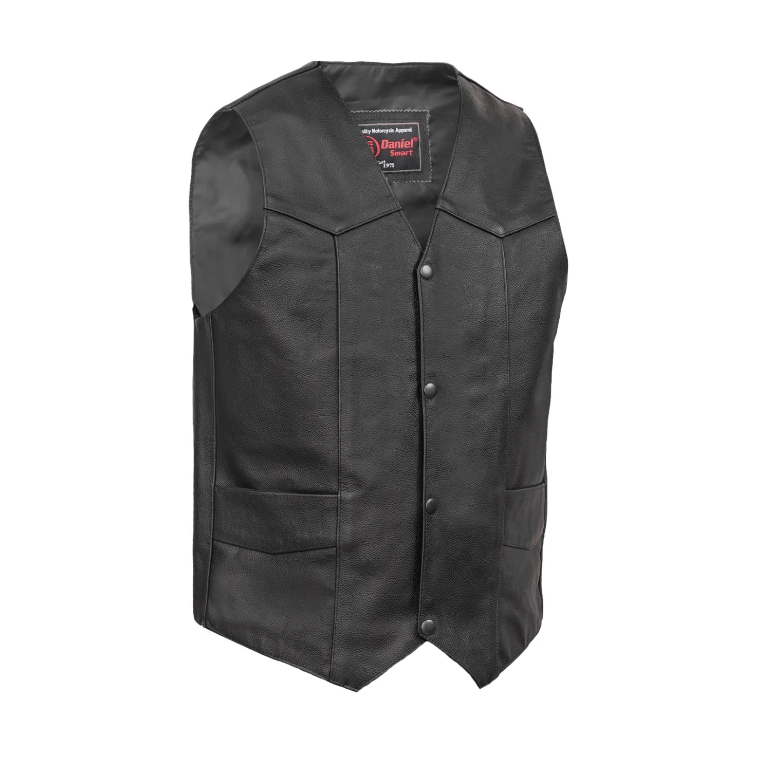 Strider Men's Motorcycle Leather Vest