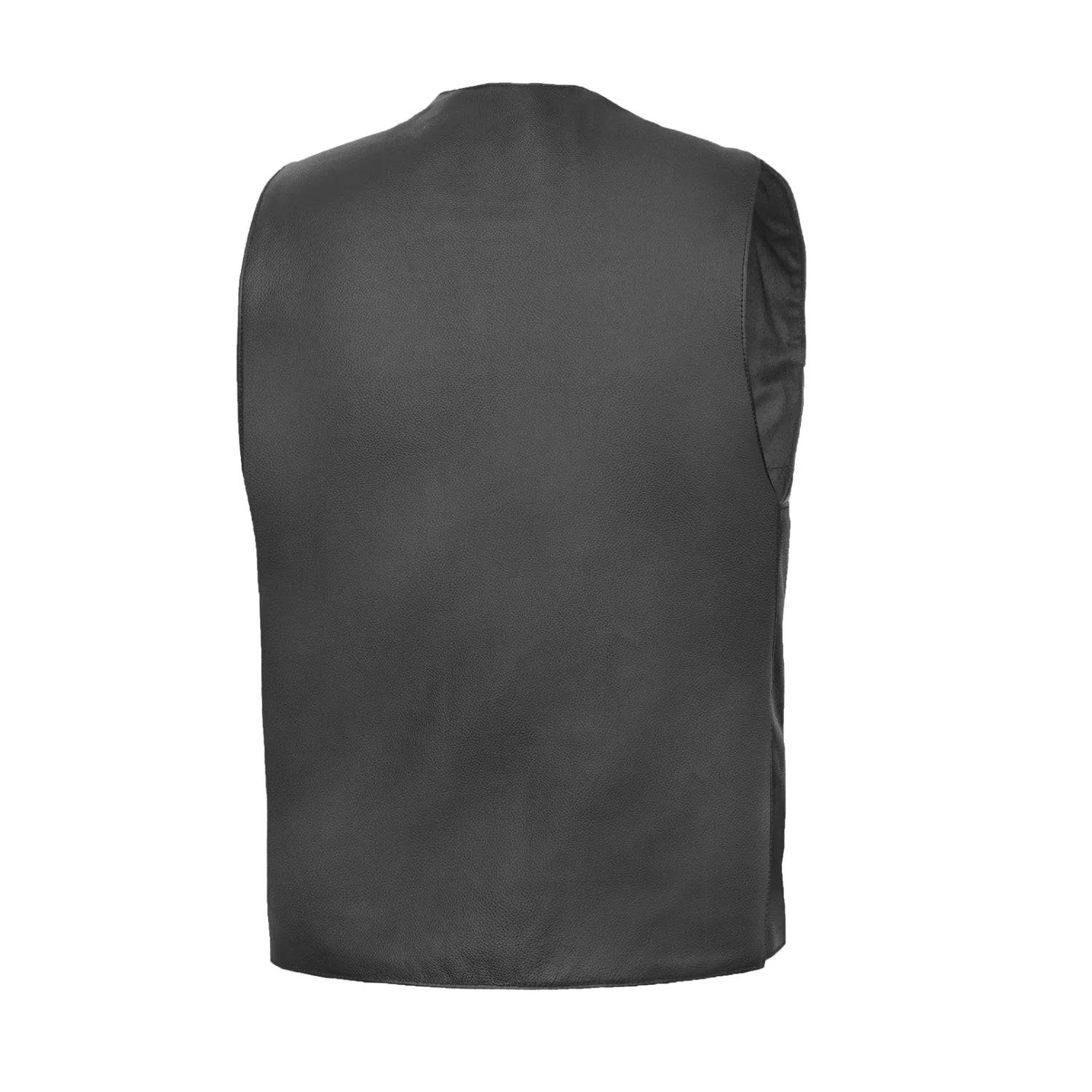 Strider Men's Motorcycle Leather Vest
