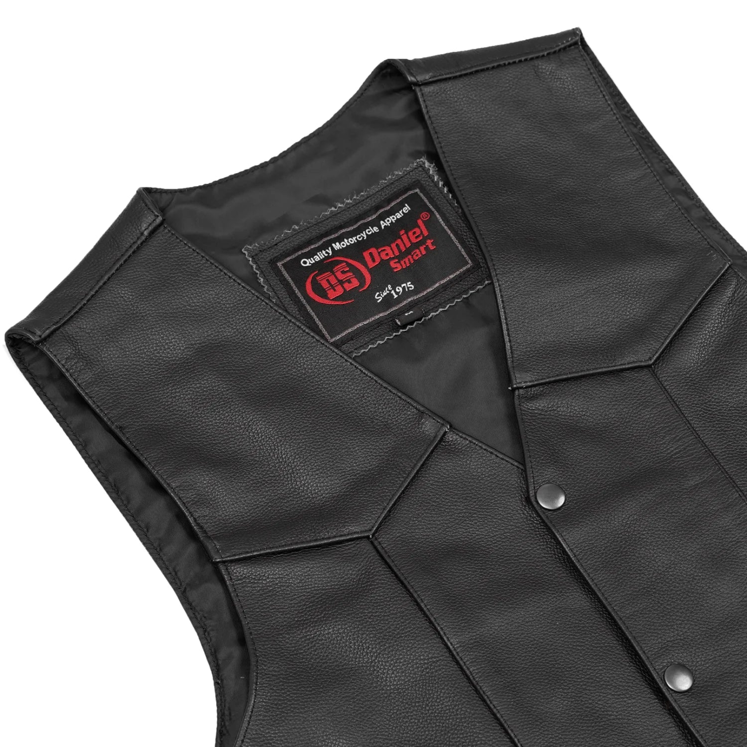 Strider Men's Motorcycle Leather Vest
