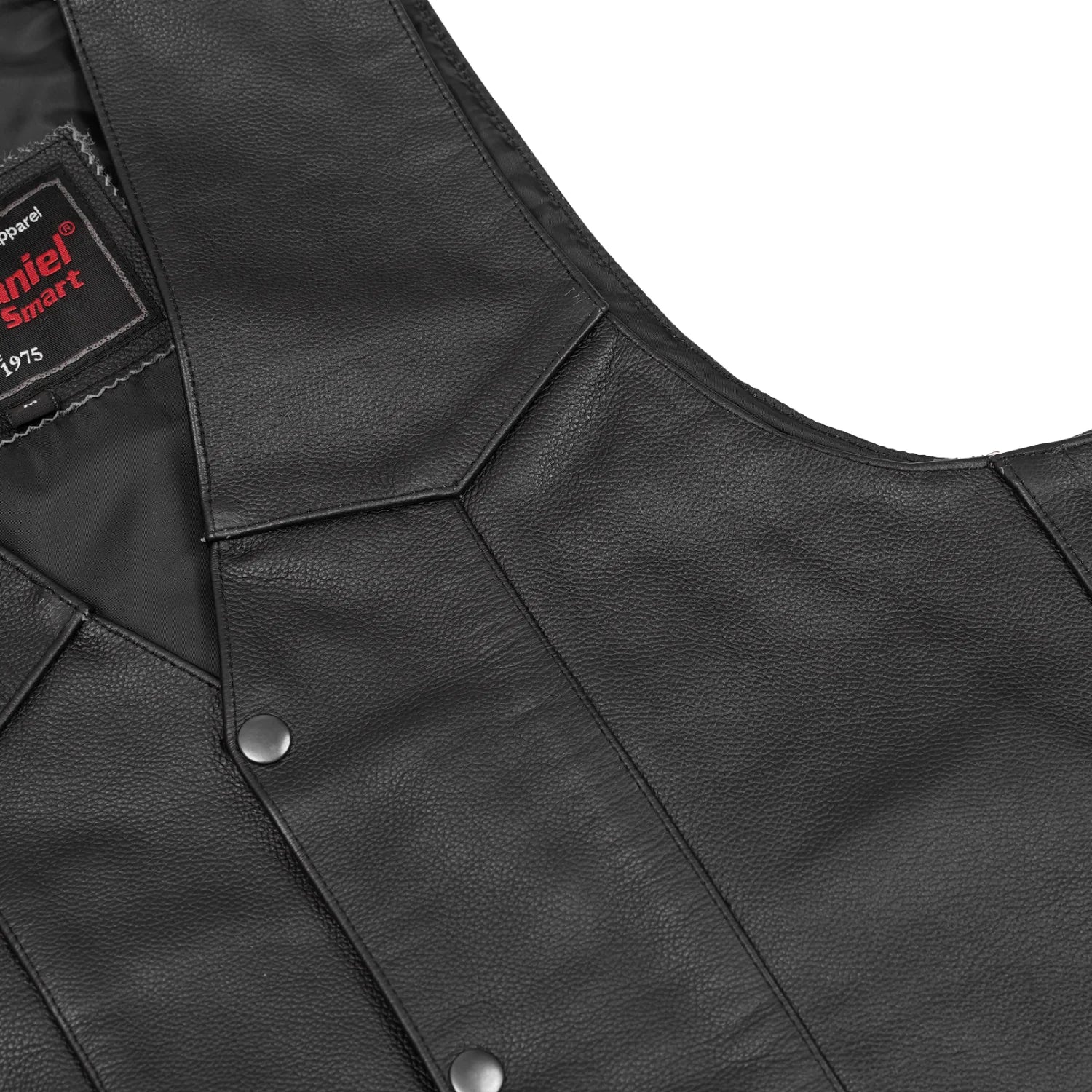 Strider Men's Motorcycle Leather Vest
