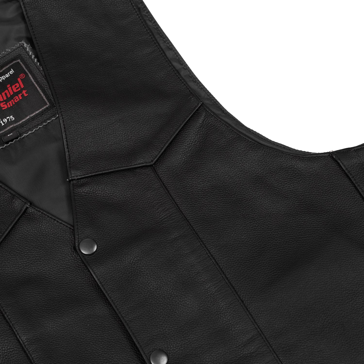 Strider Men's Motorcycle Leather Vest