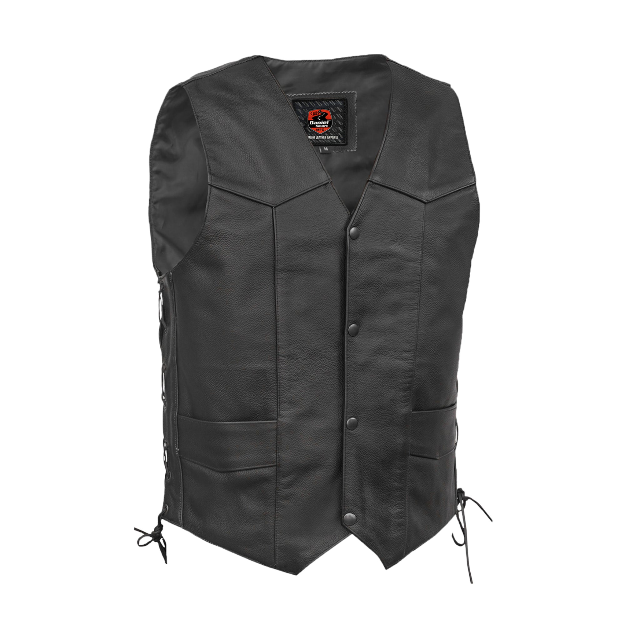 Jax - Men's Motorcycle Leather Vest