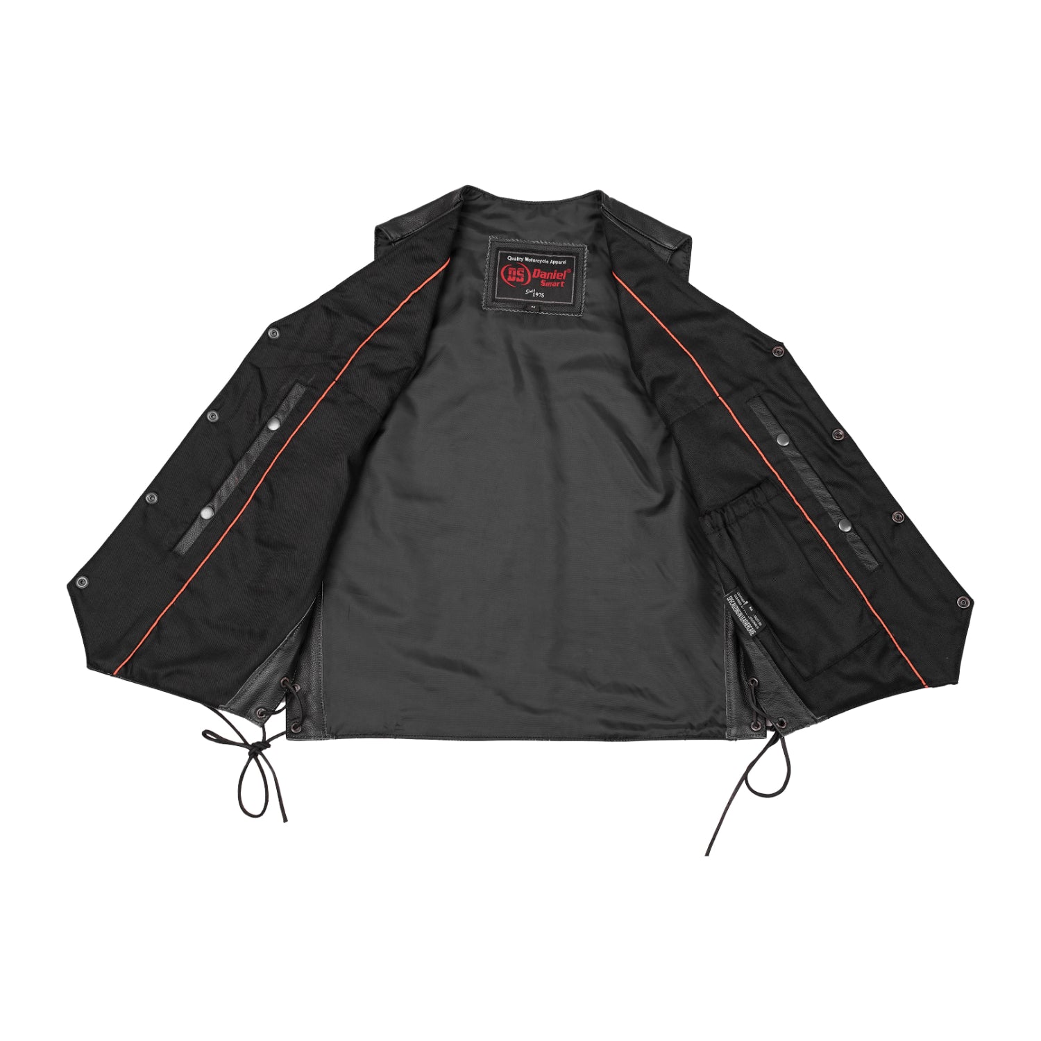 Jax - Men's Motorcycle Leather Vest