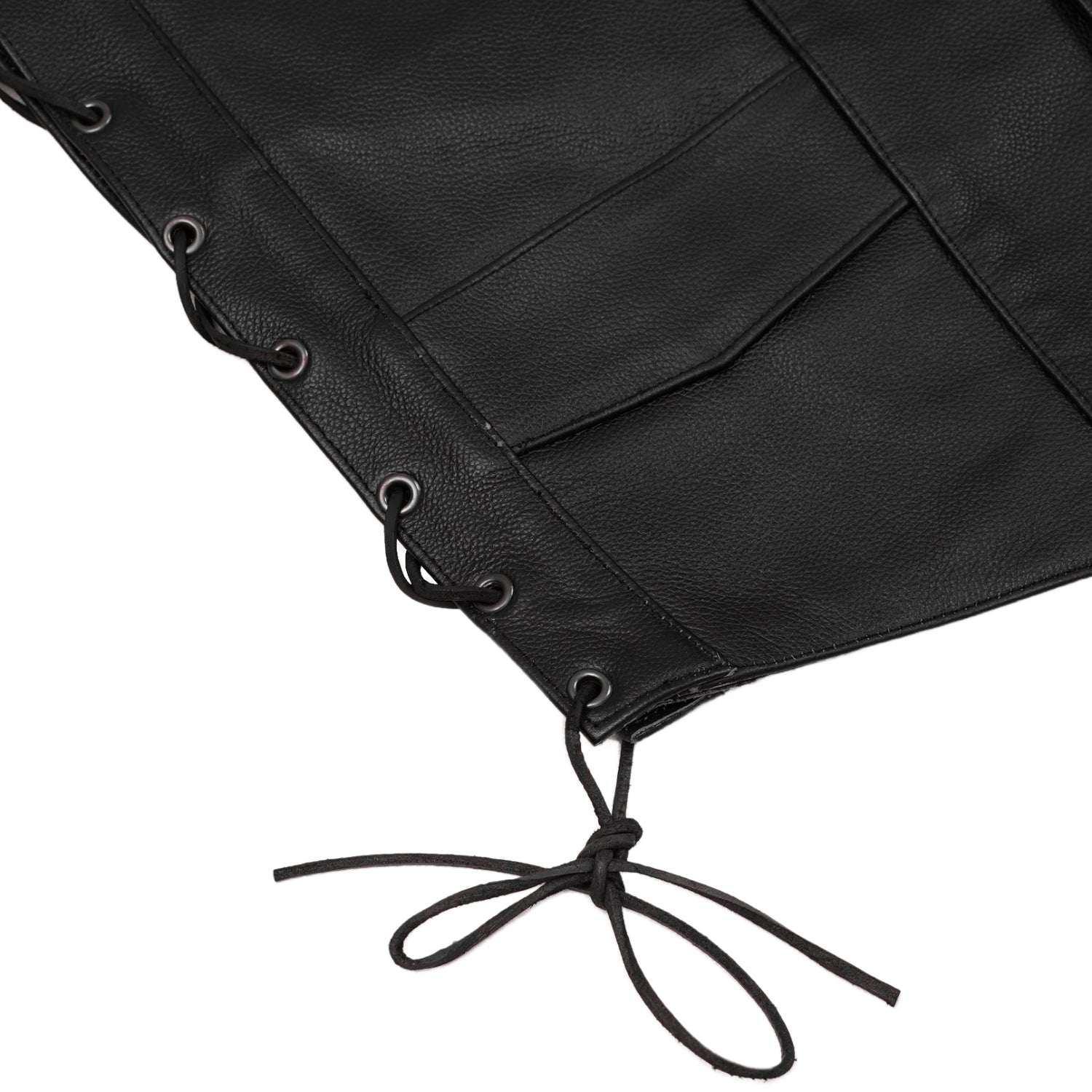 Jax - Men's Motorcycle Leather Vest