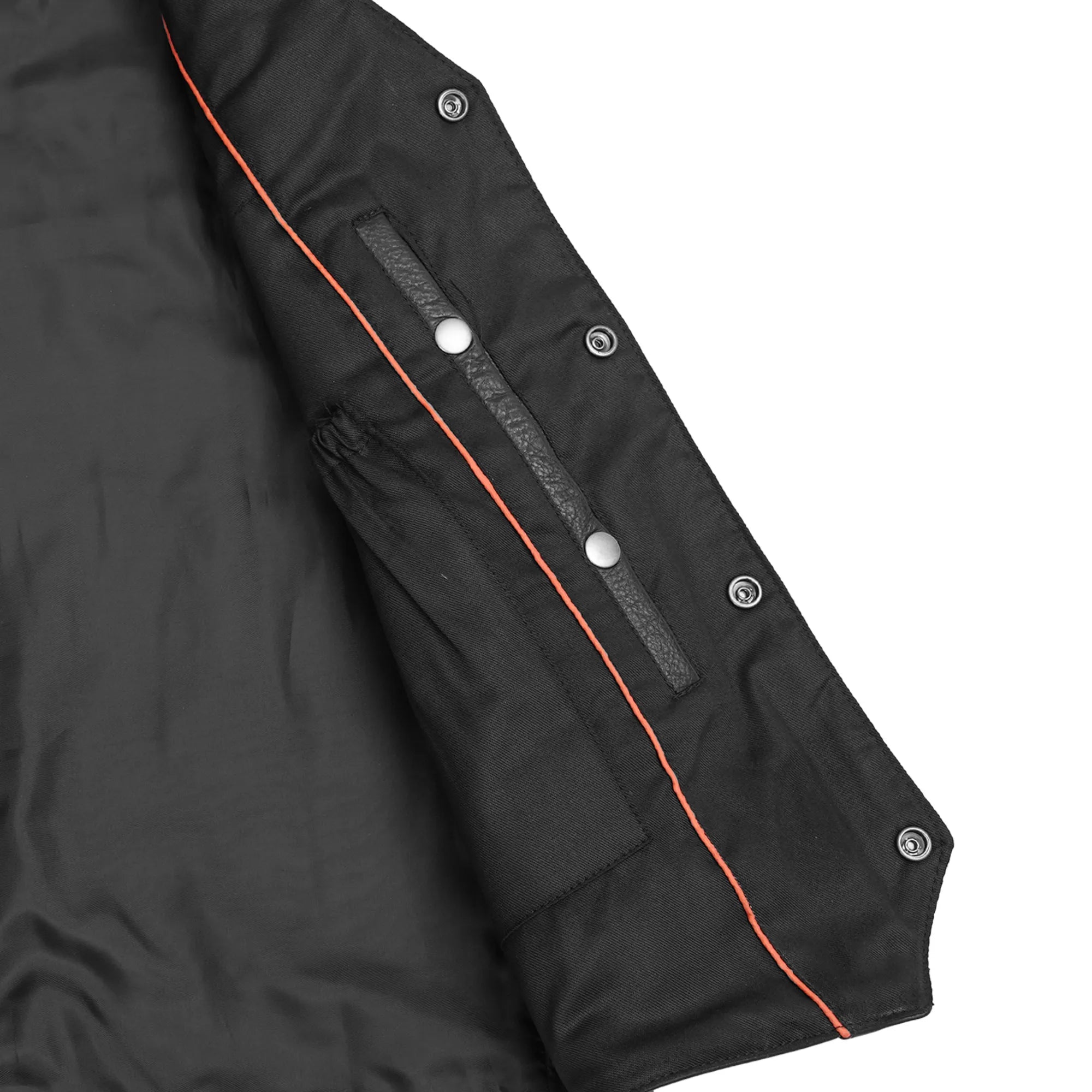 Singra Men's Motorcycle Leather Vest