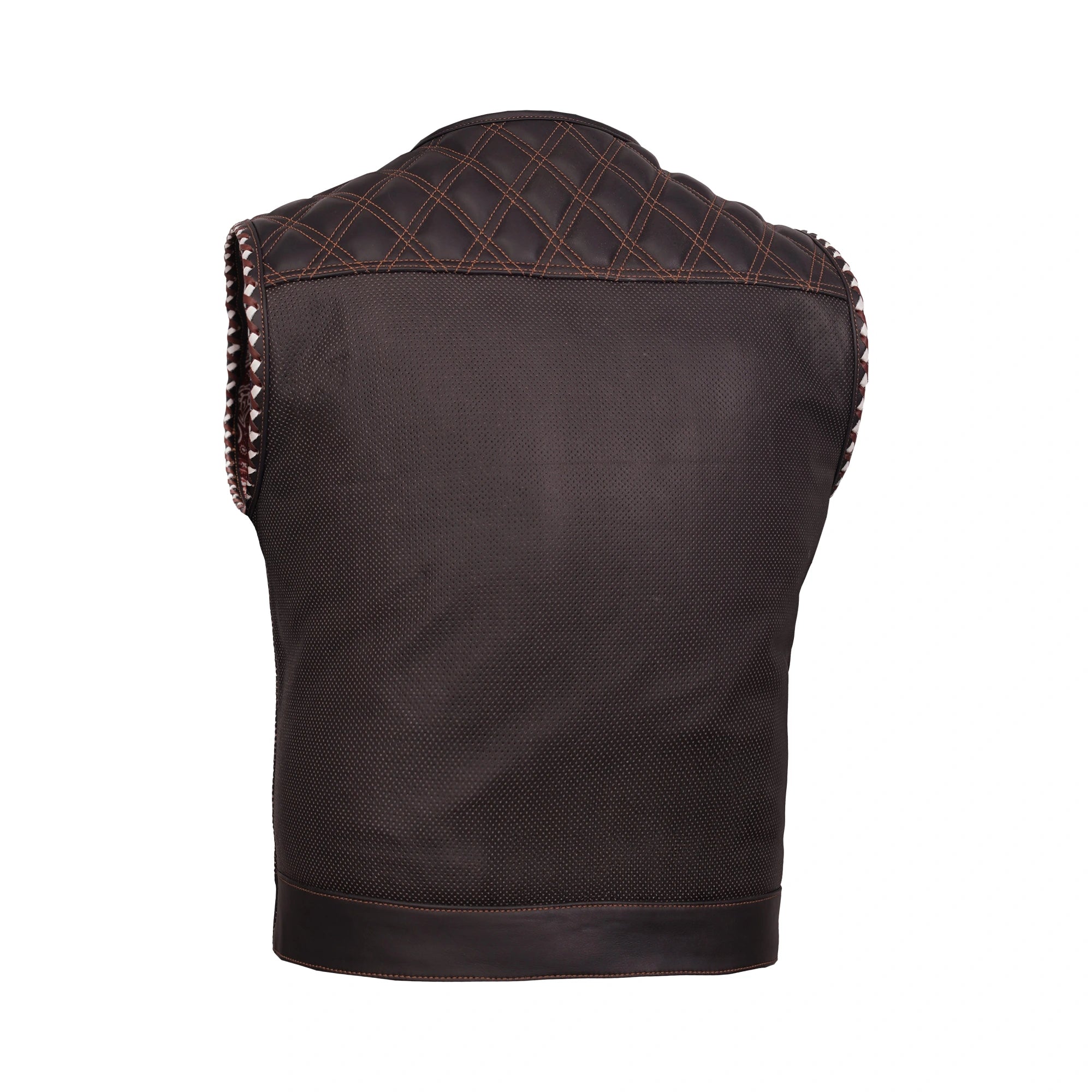 Coppertrail - Men’s Leather Motorcycle Vest