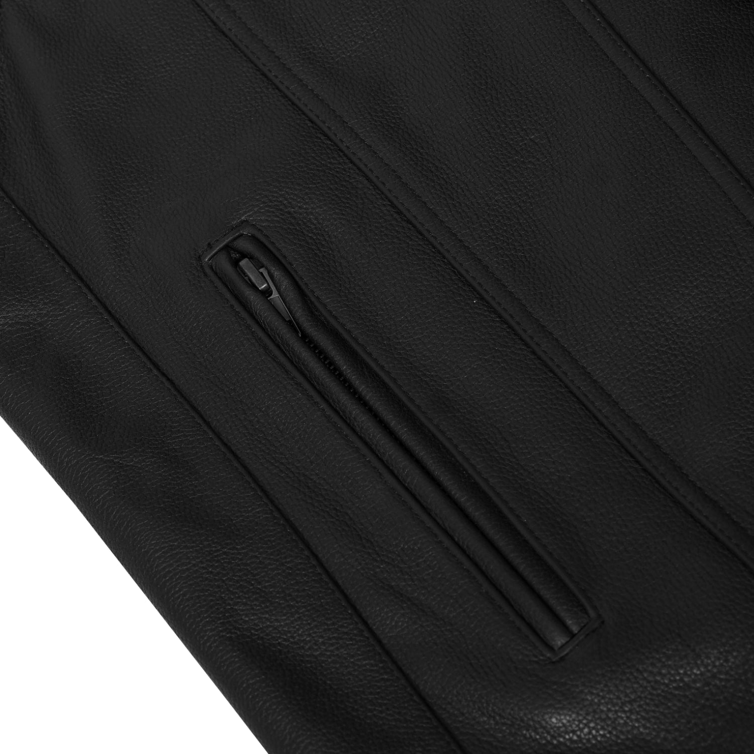 Wyatt Men's Motorcycle Leather Vest