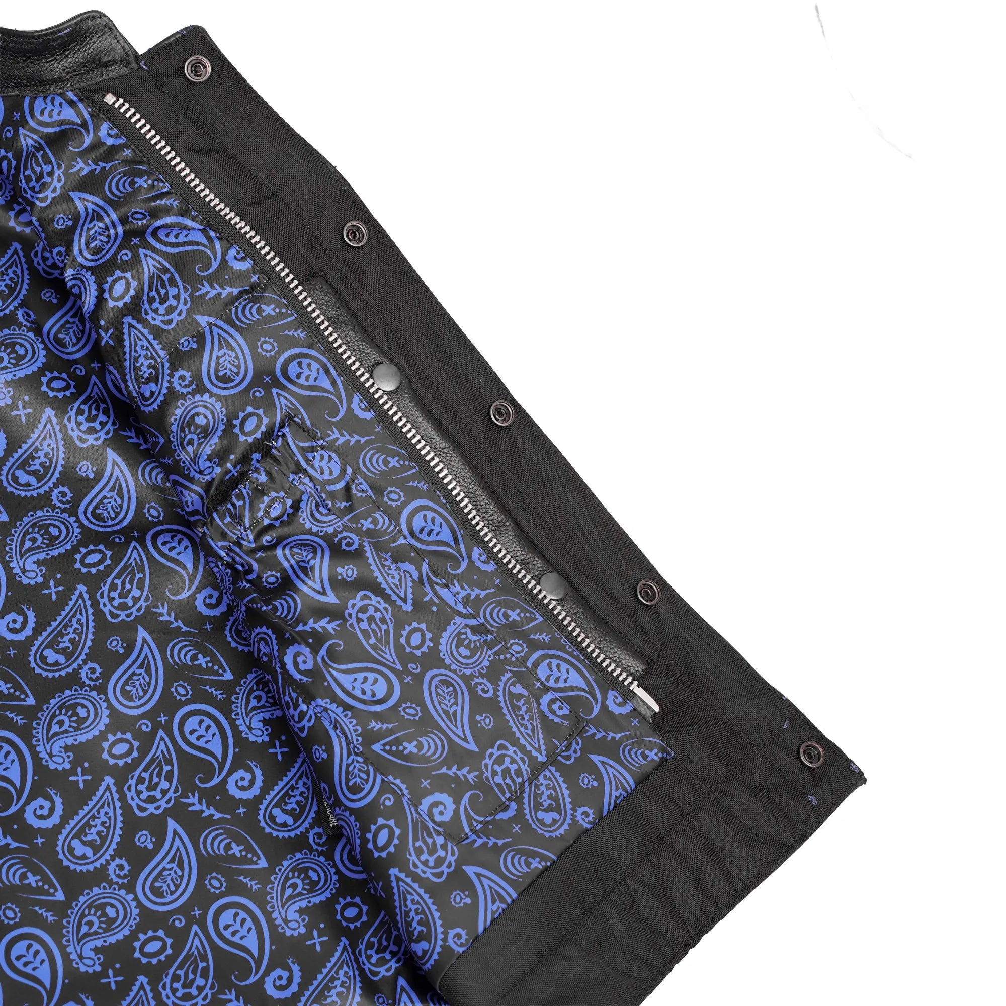 Cobalt Men’s Motorcycle Leather Vest