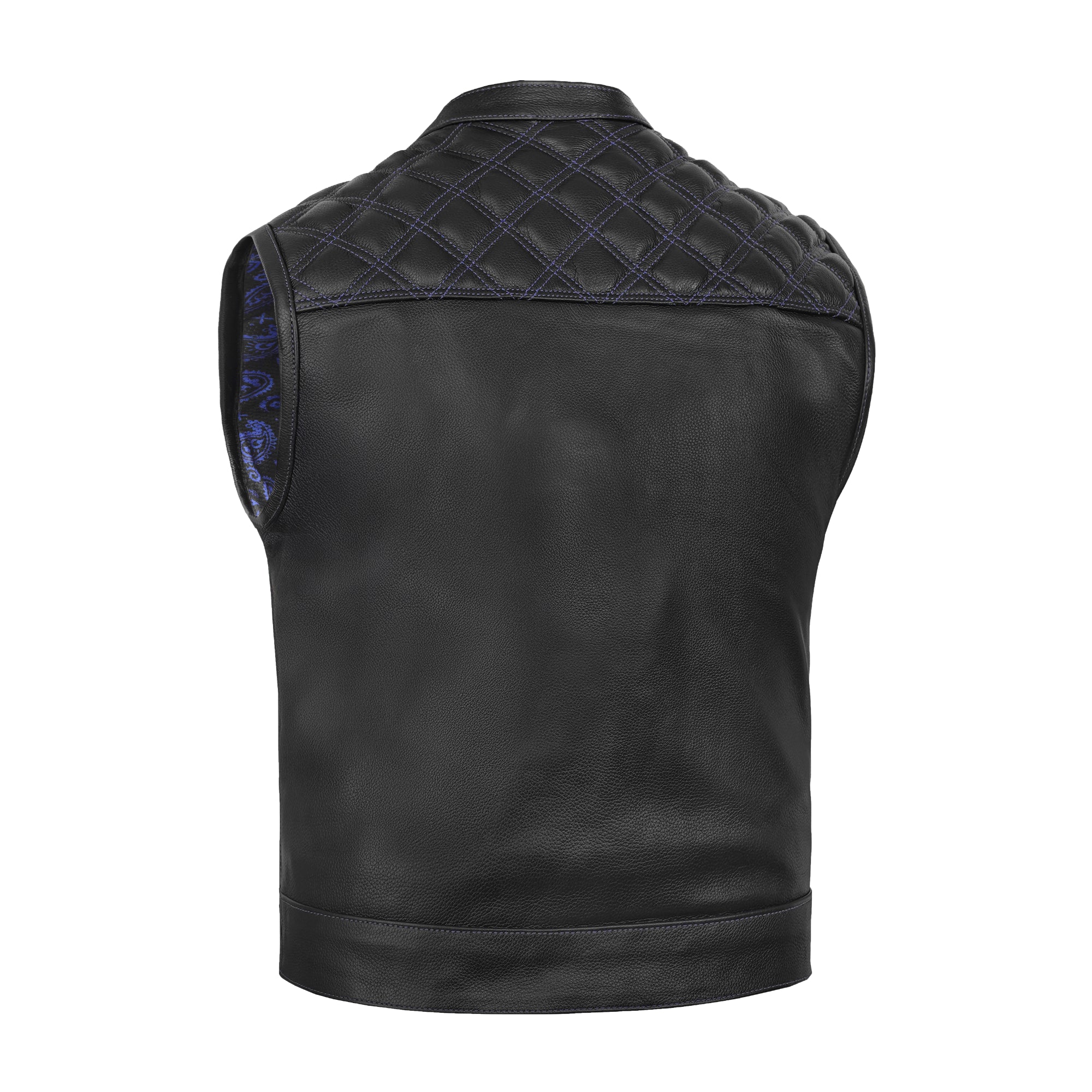 Darkpulse - Men’s Leather Motorcycle Vest