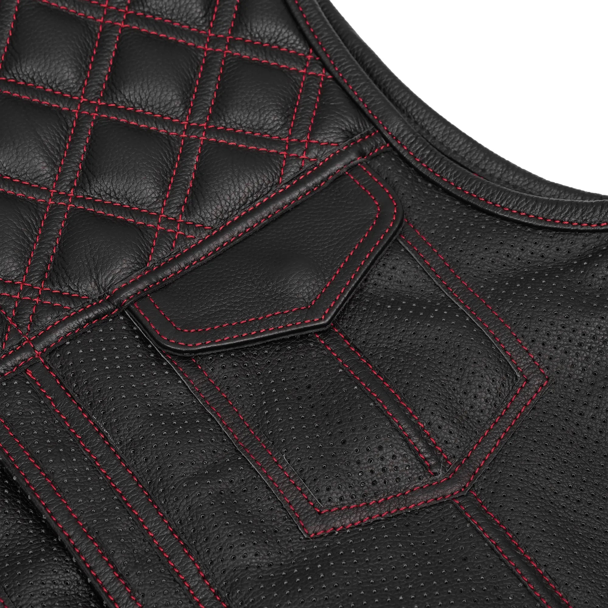 Predator - Men’s Motorcycle Leather Vest