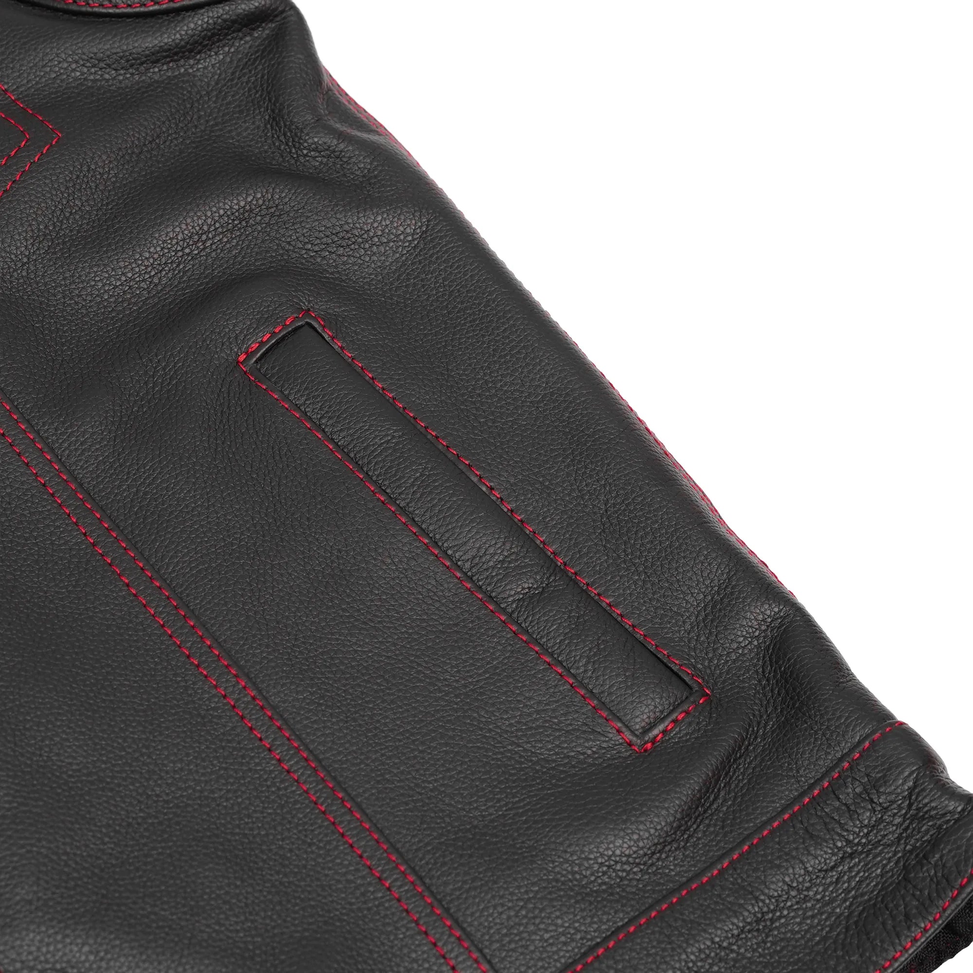 Hellfire - Men's Lowside Style Leather Motorcycle Vest