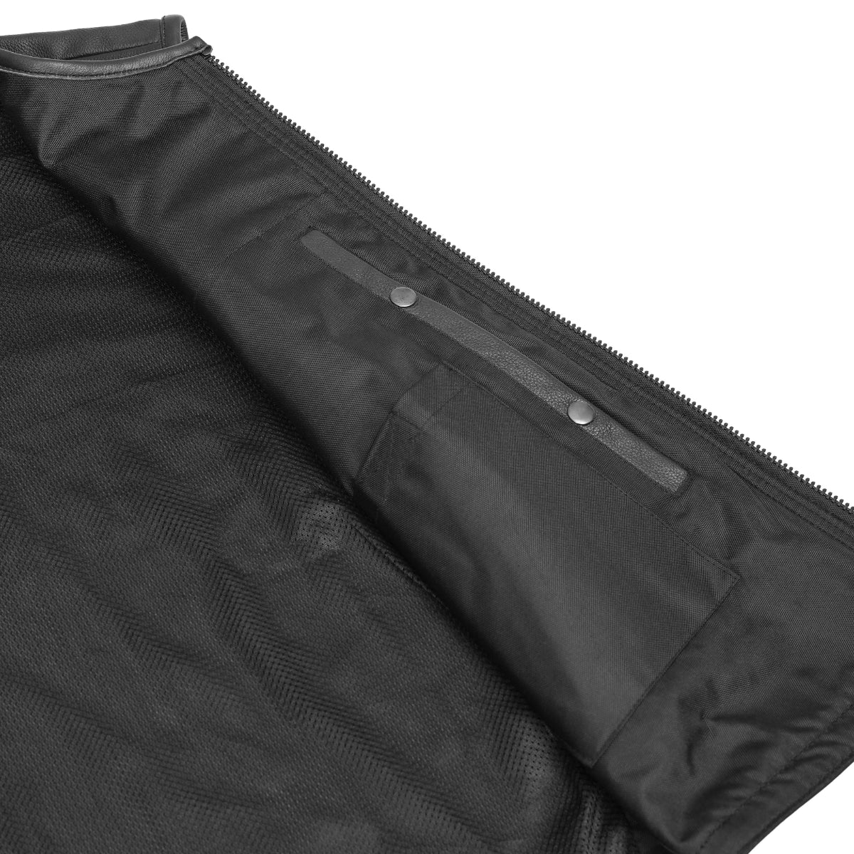 Bandit™ Men's Motorcycle Leather Vest