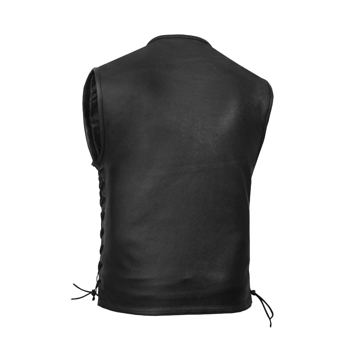 Bandit™ Men's Motorcycle Leather Vest