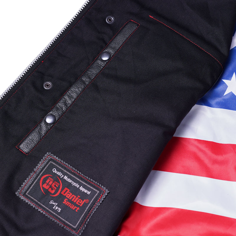 Stitchon Men's Motorcycle Leather Vest