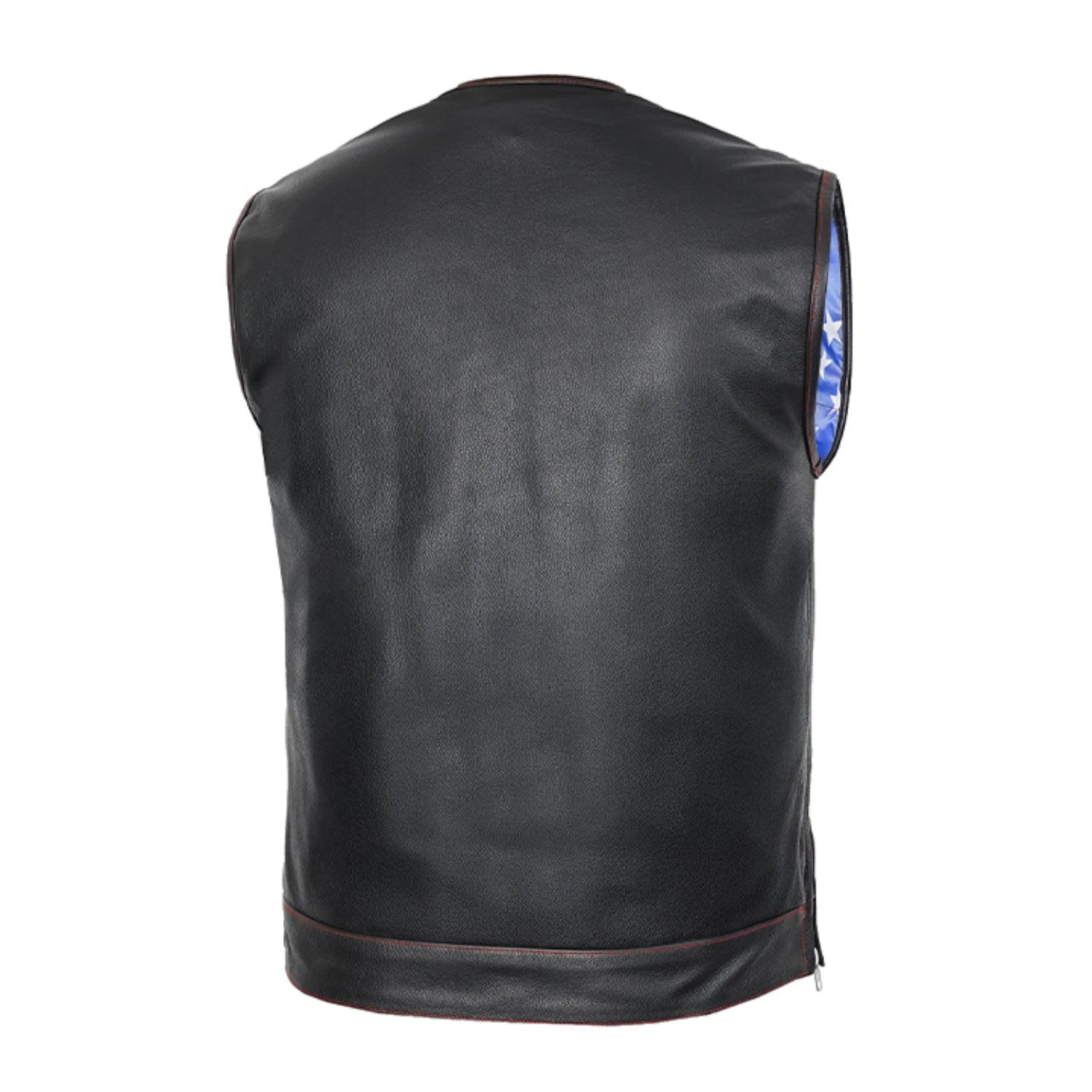 Stitchon Men's Motorcycle Leather Vest