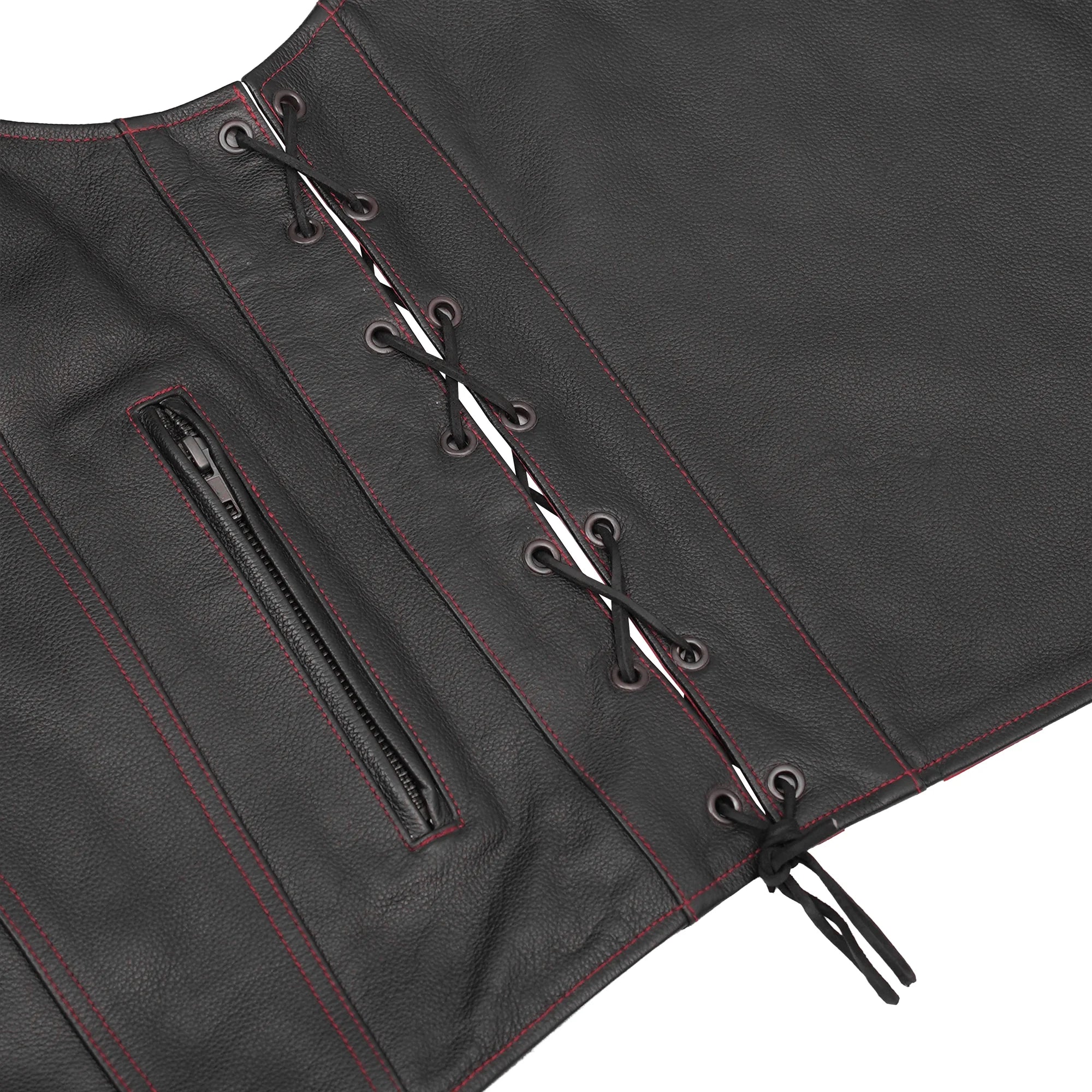 Honor™ Men's Motorcycle Leather Vest
