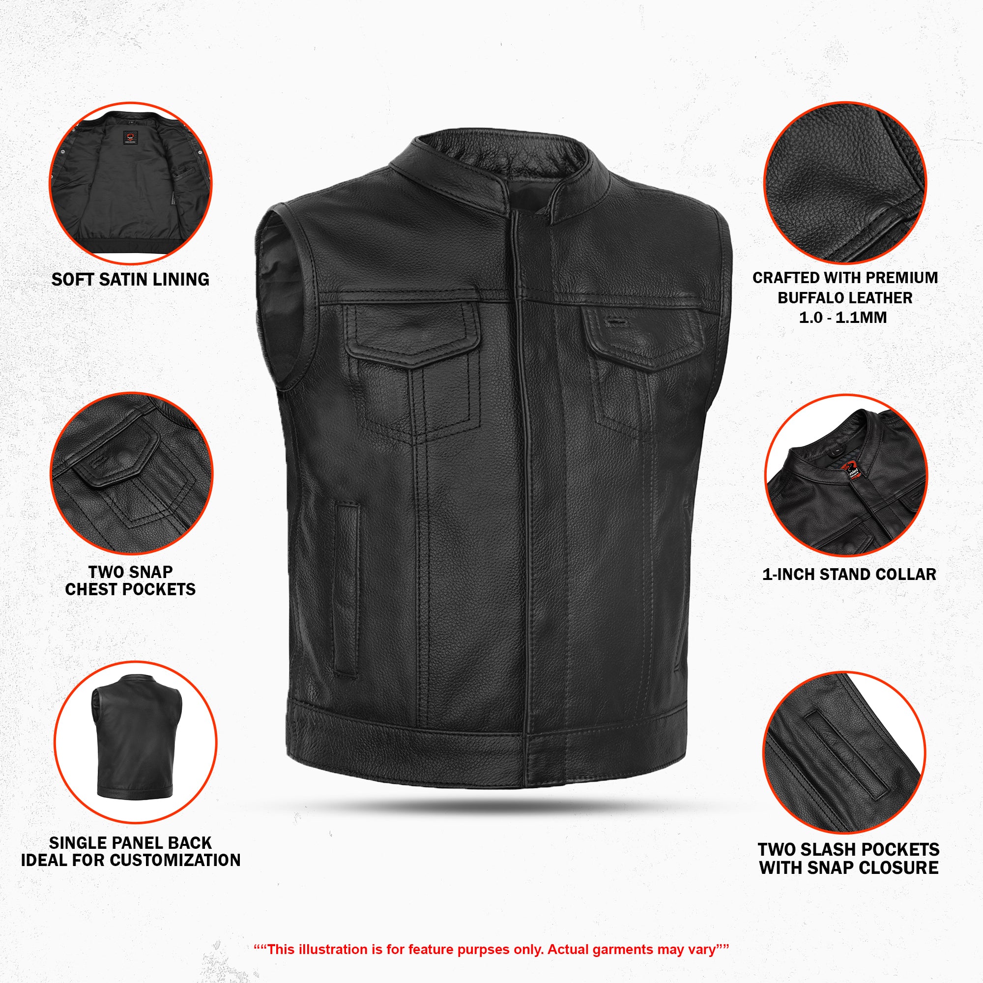 Young Spirit - Kids Leather Vest