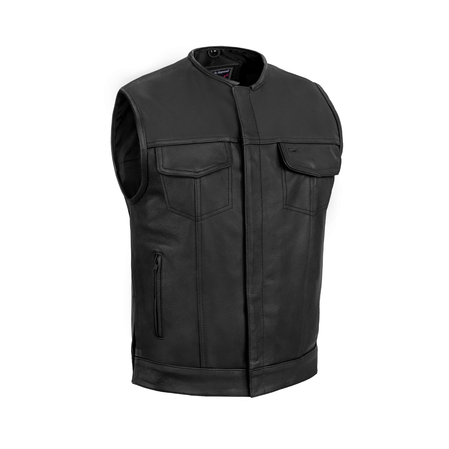 Vestra Men's Motorcycle Leather Vest Vestra Men's Motorcycle Leather Vest