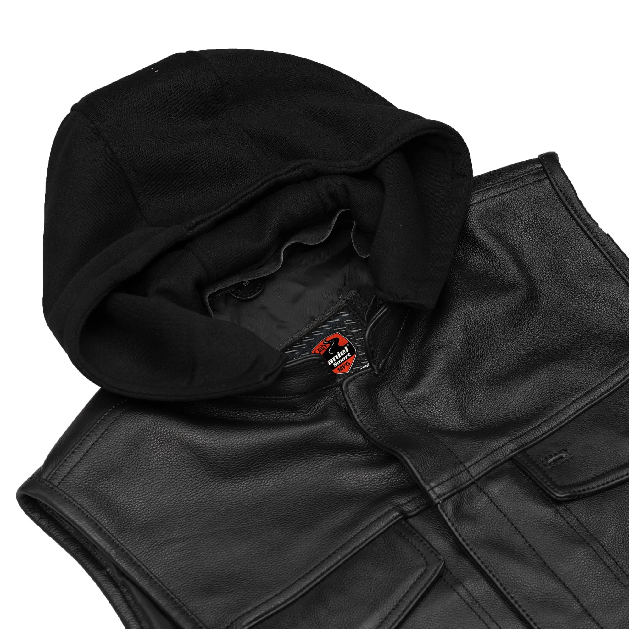 Cole™ Men's Motorcycle Leather Vest