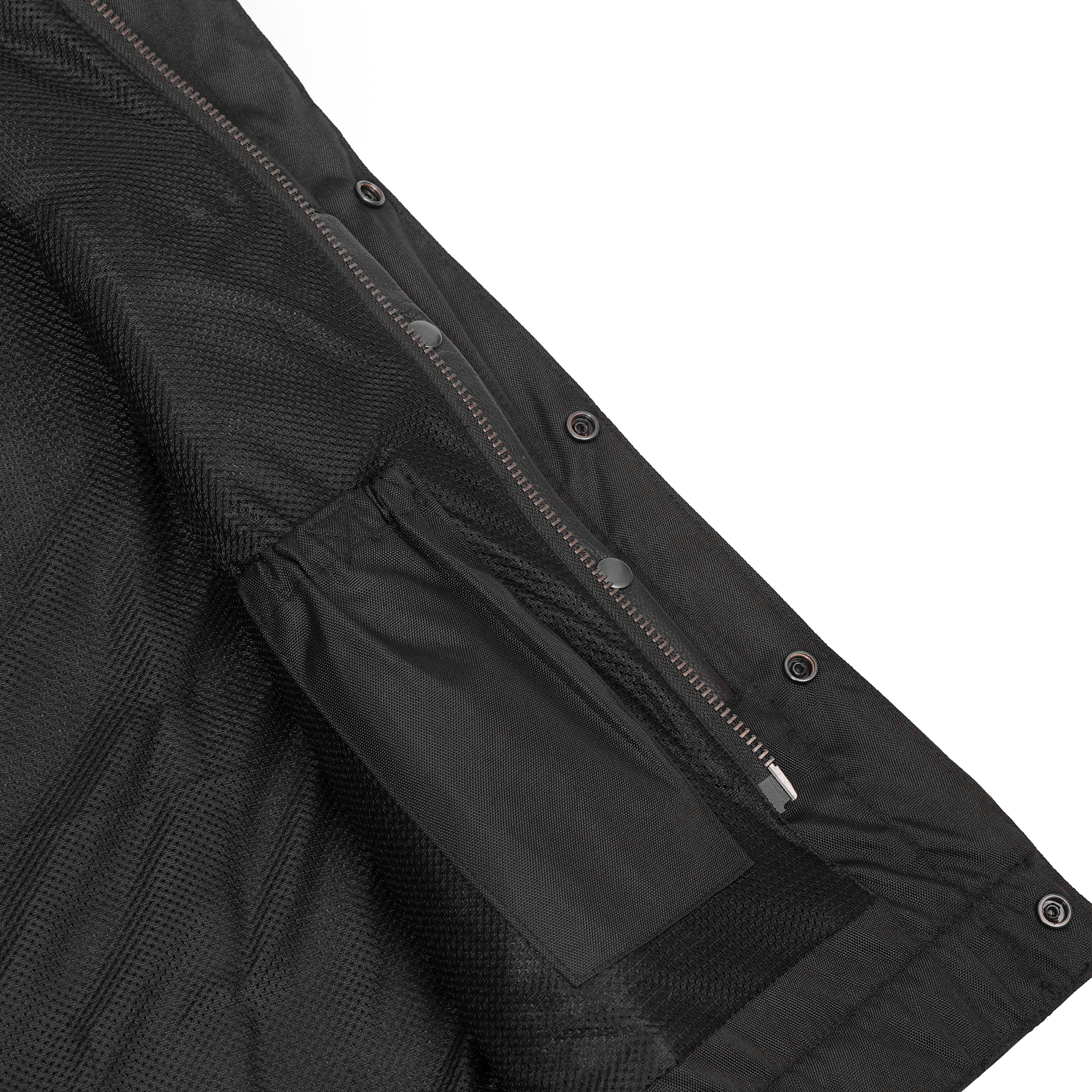 Blackbird™ Perforated Men's Motorcycle Leather Vest