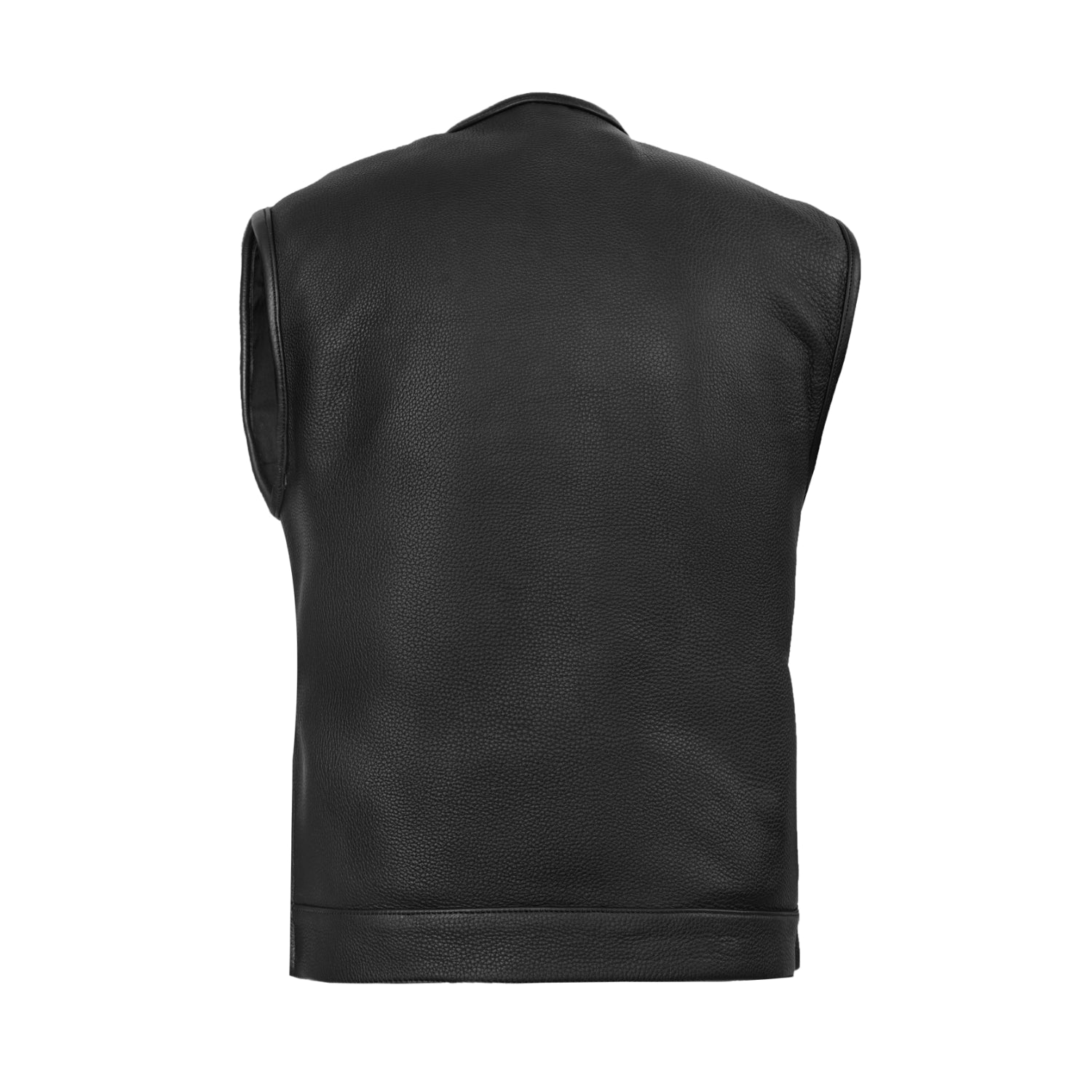 Maverick Men's Motorcycle Leather Vest