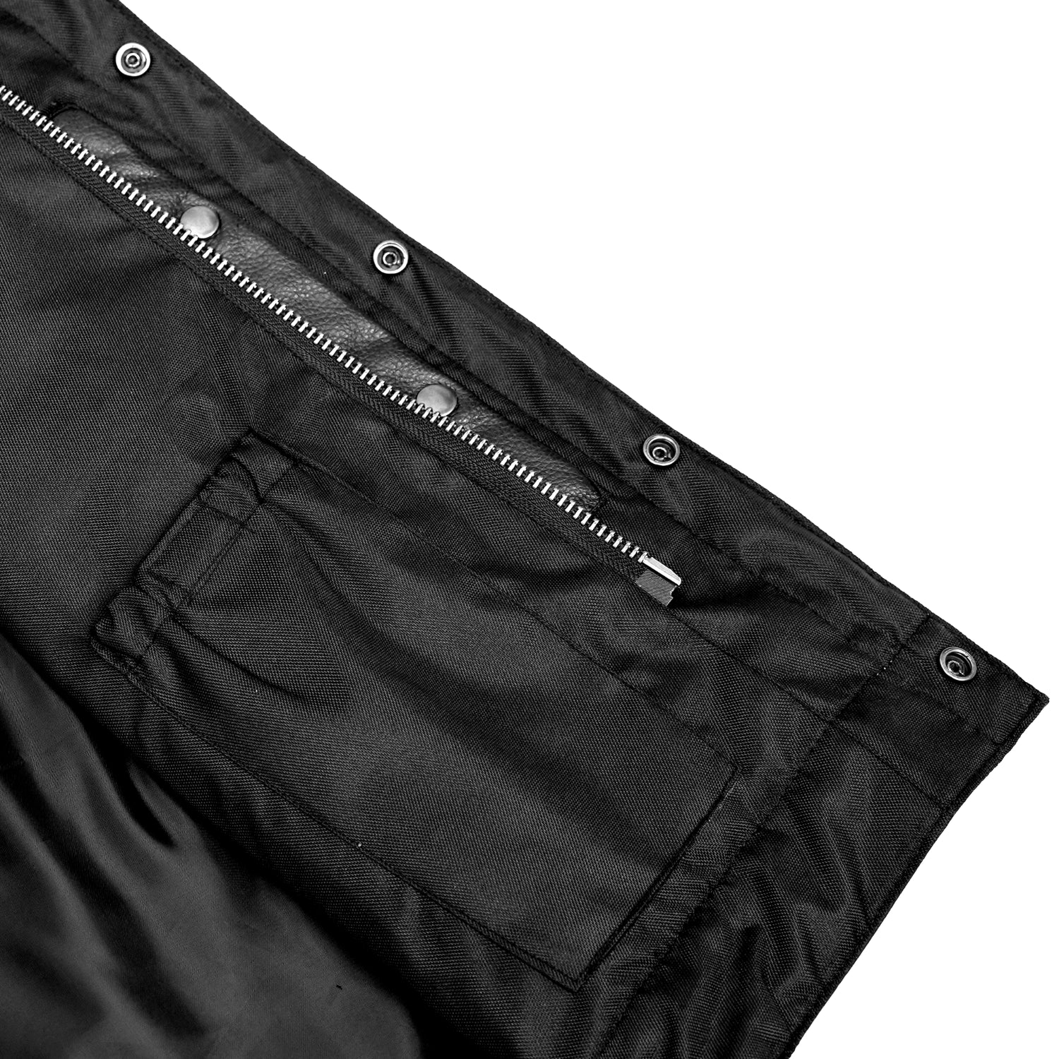 Sideon Men's Motorcycle Leather Vest
