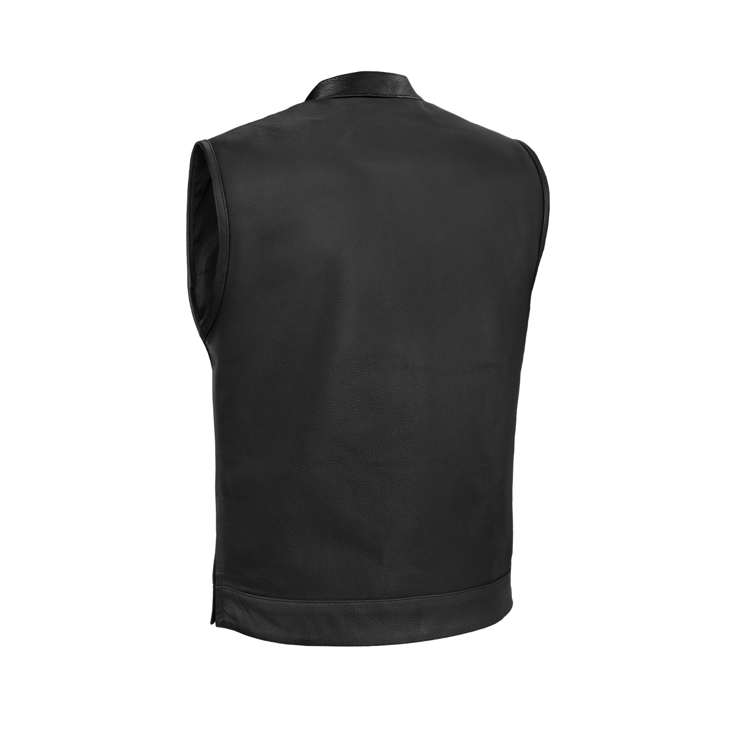 Sideon Men's Motorcycle Leather Vest