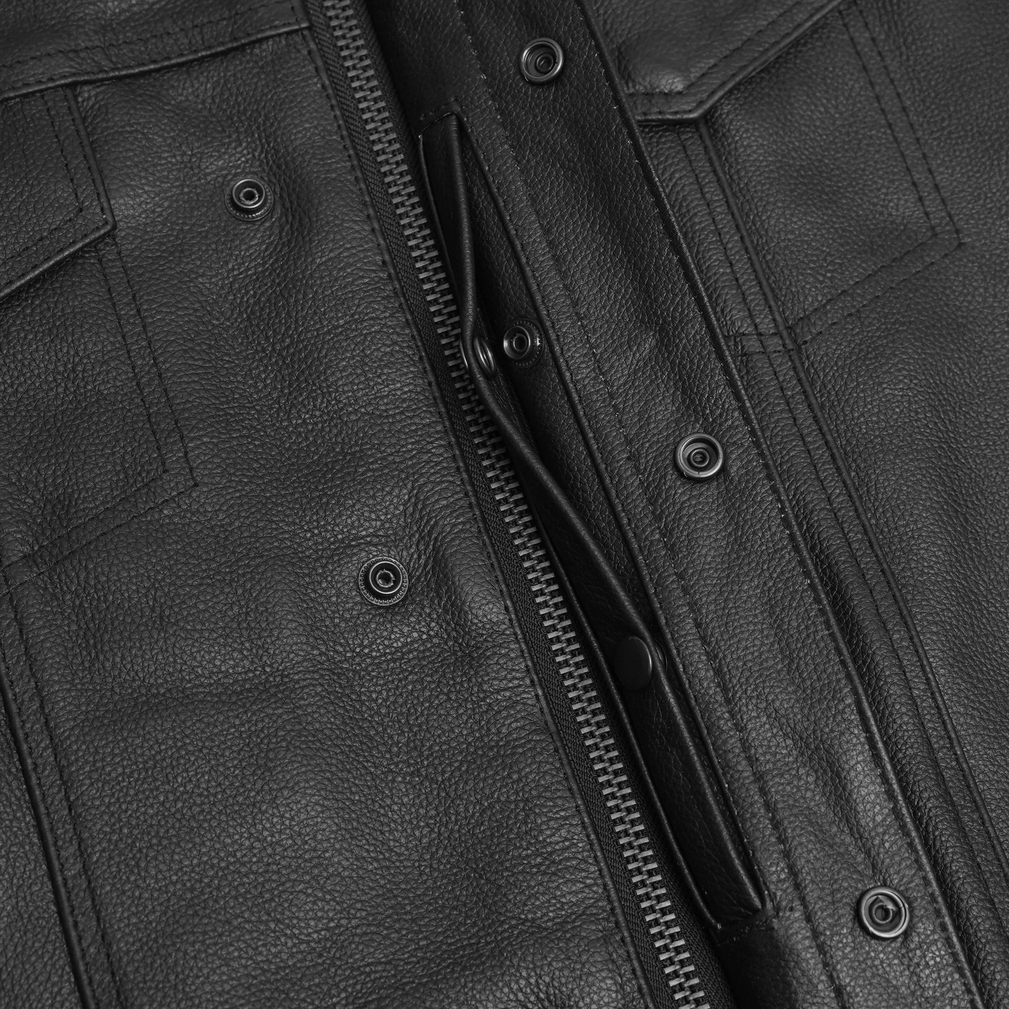Blaze™ Men's Motorcycle Leather Vest
