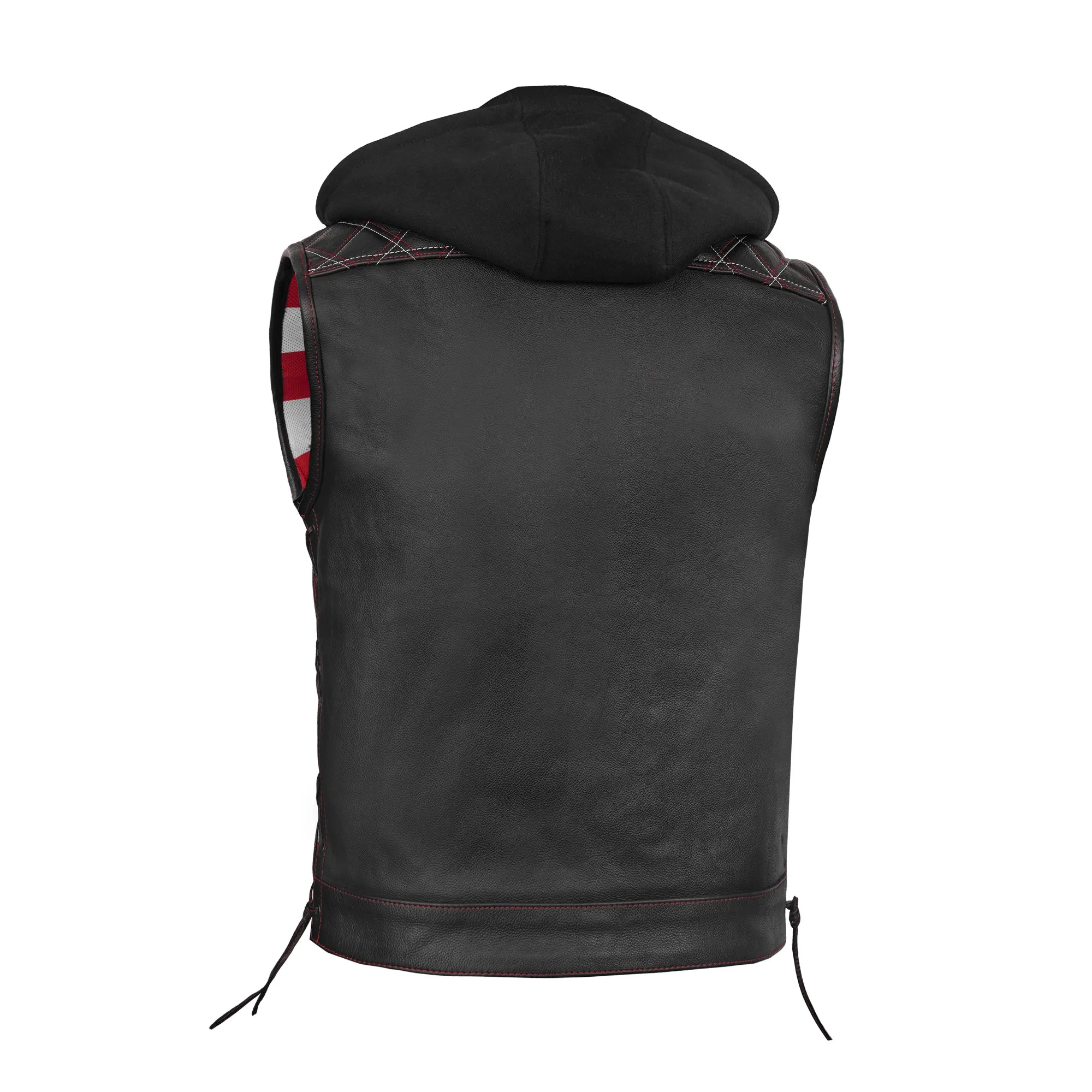 Redline™ Men's Motorcycle Leather Vest
