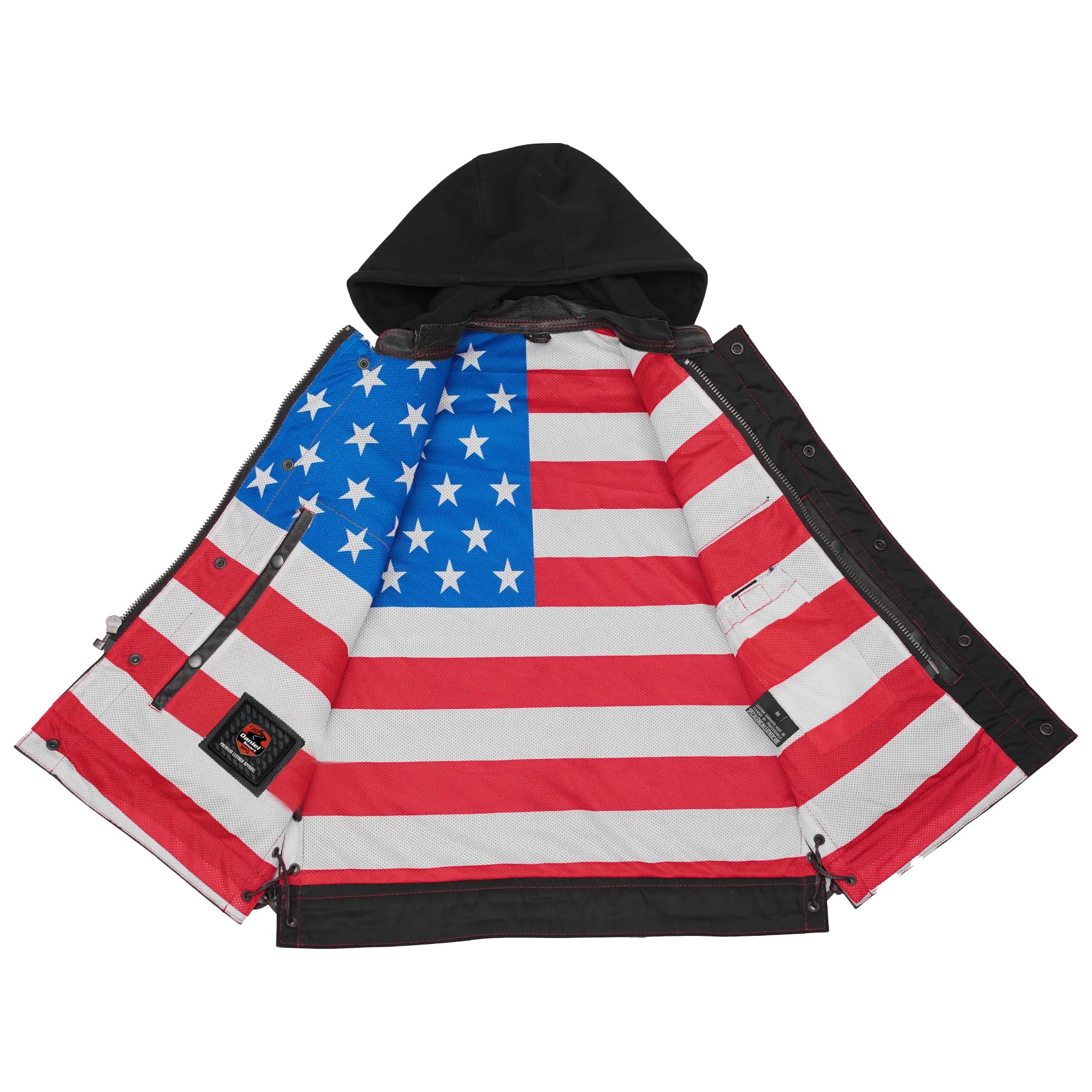 Redline™ Men's Motorcycle Leather Vest
