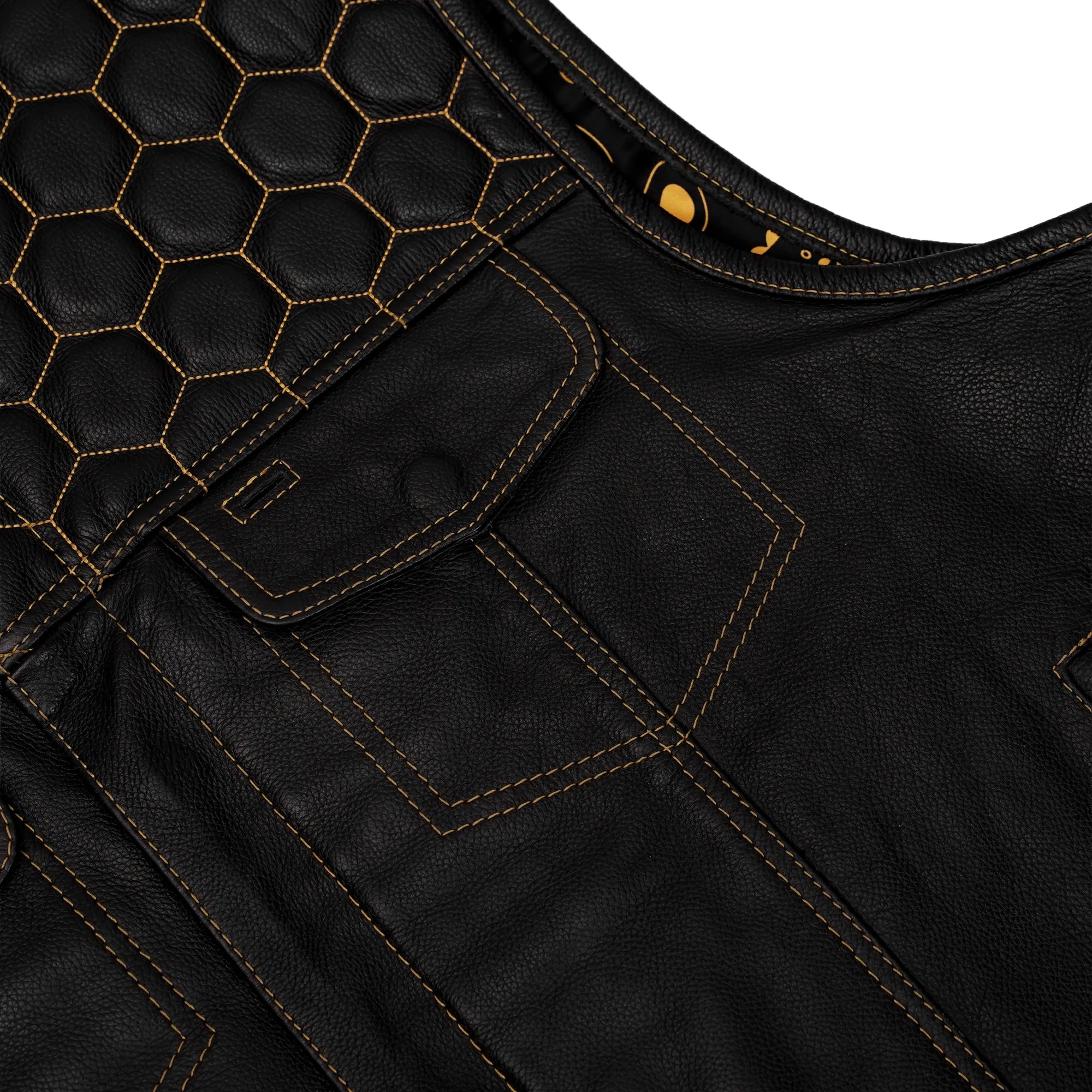 Auric™ Men's Motorcycle Leather Vest