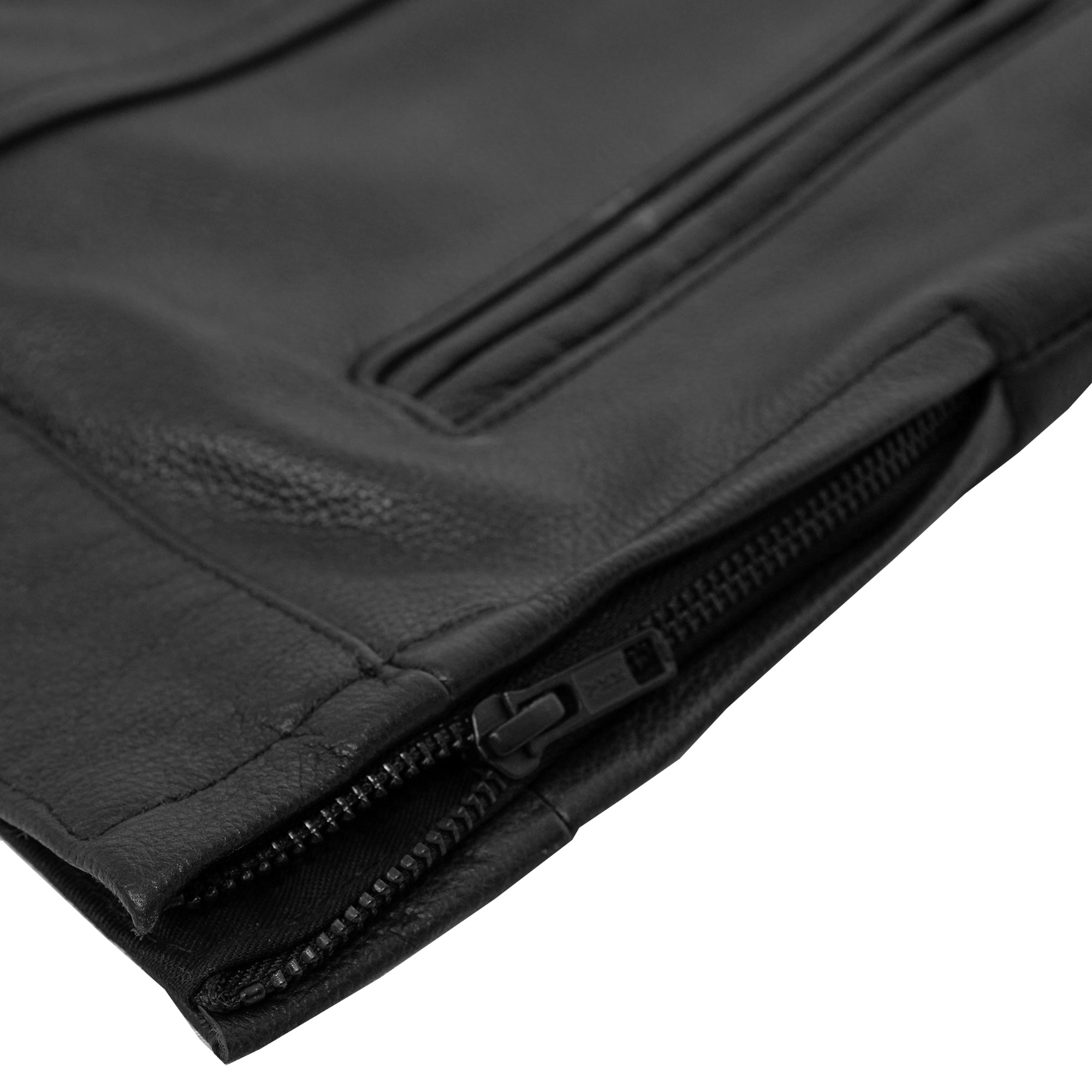 Neo Men's Motorcycle Leather Vest